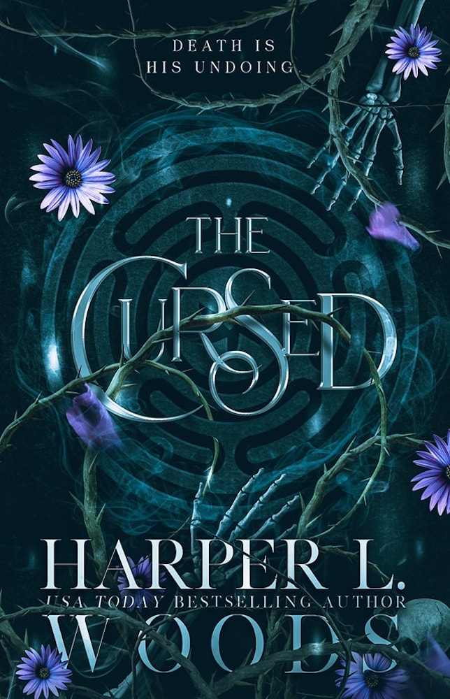 The Cursed (Coven of Bones #2) by Harper L Woods-Sprayed New