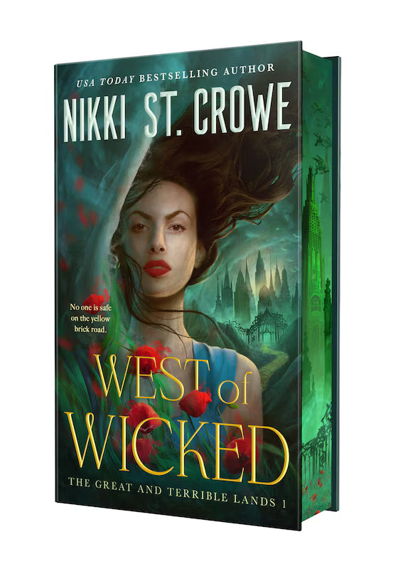 West of Wicked (The Great and Terrible Land #1) by Nikki St. Crowe-Hardcover New