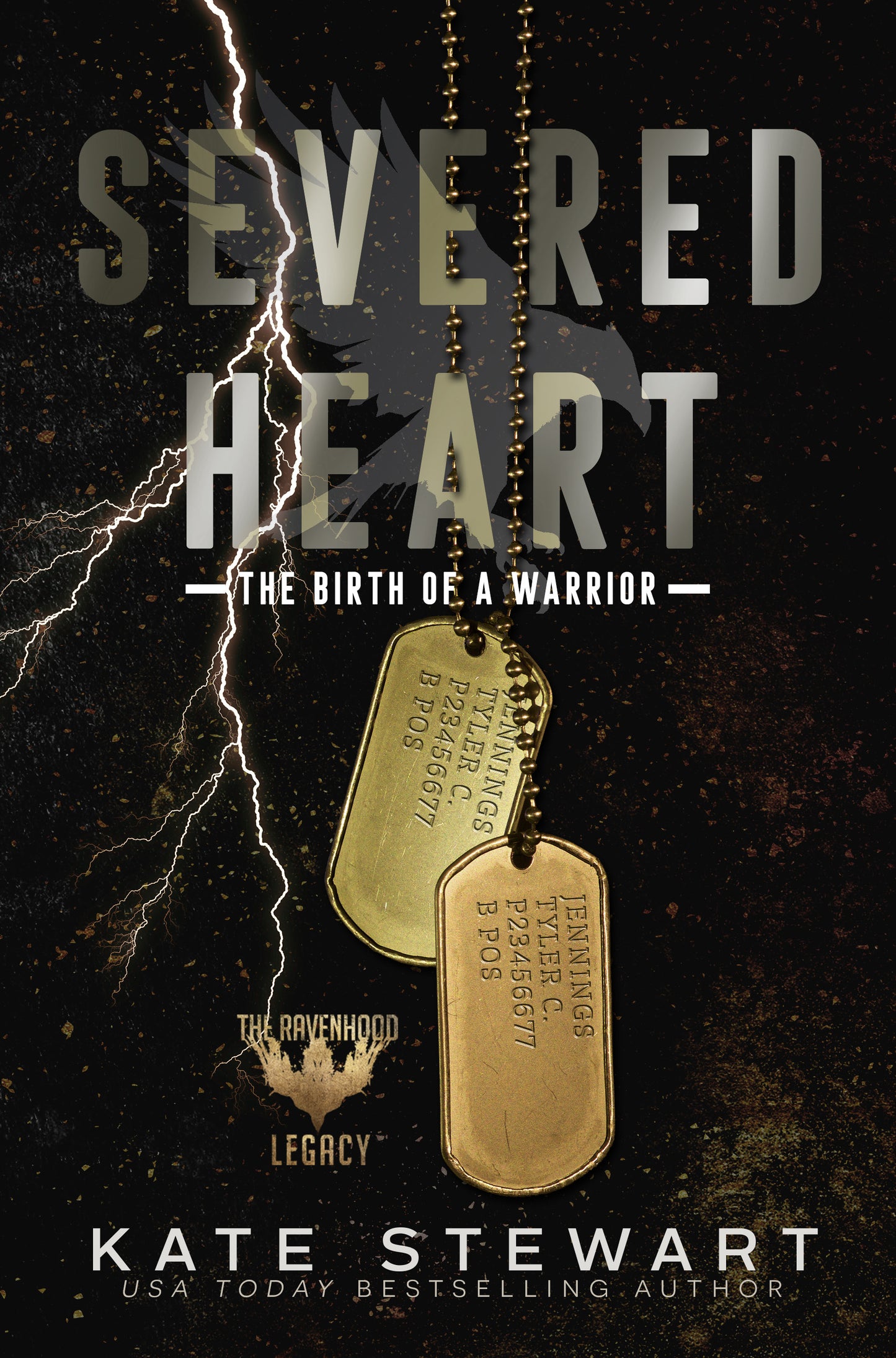 Severed Heart (A Ravenhood Legacy Novel, Book 2) by Kate Stewart-NEW