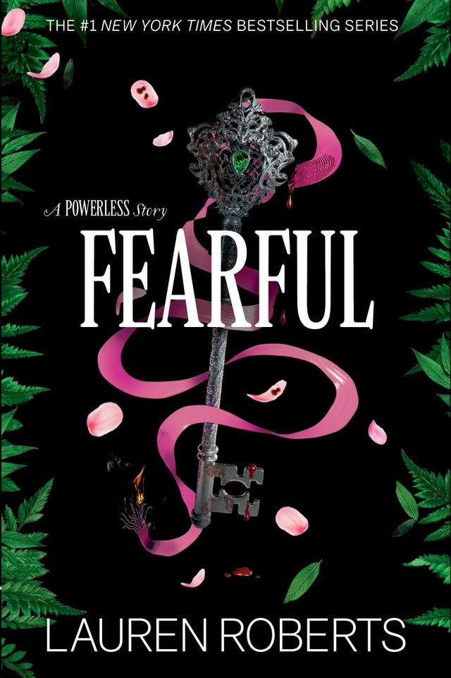 Fearful (The Powerless Trilogy #3.5) by Lauren Roberts - Hardcover New