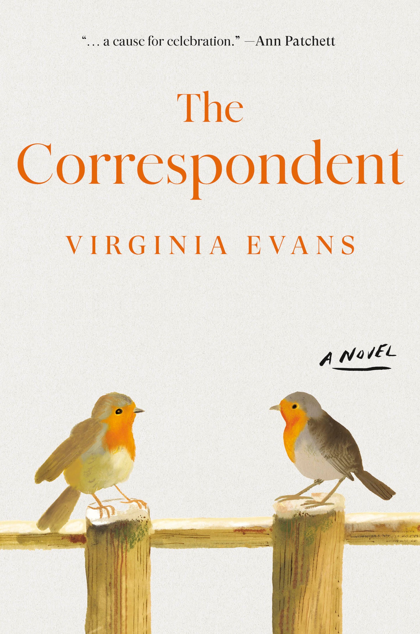 The Correspondent by Virginia Evans - Hardcover New
