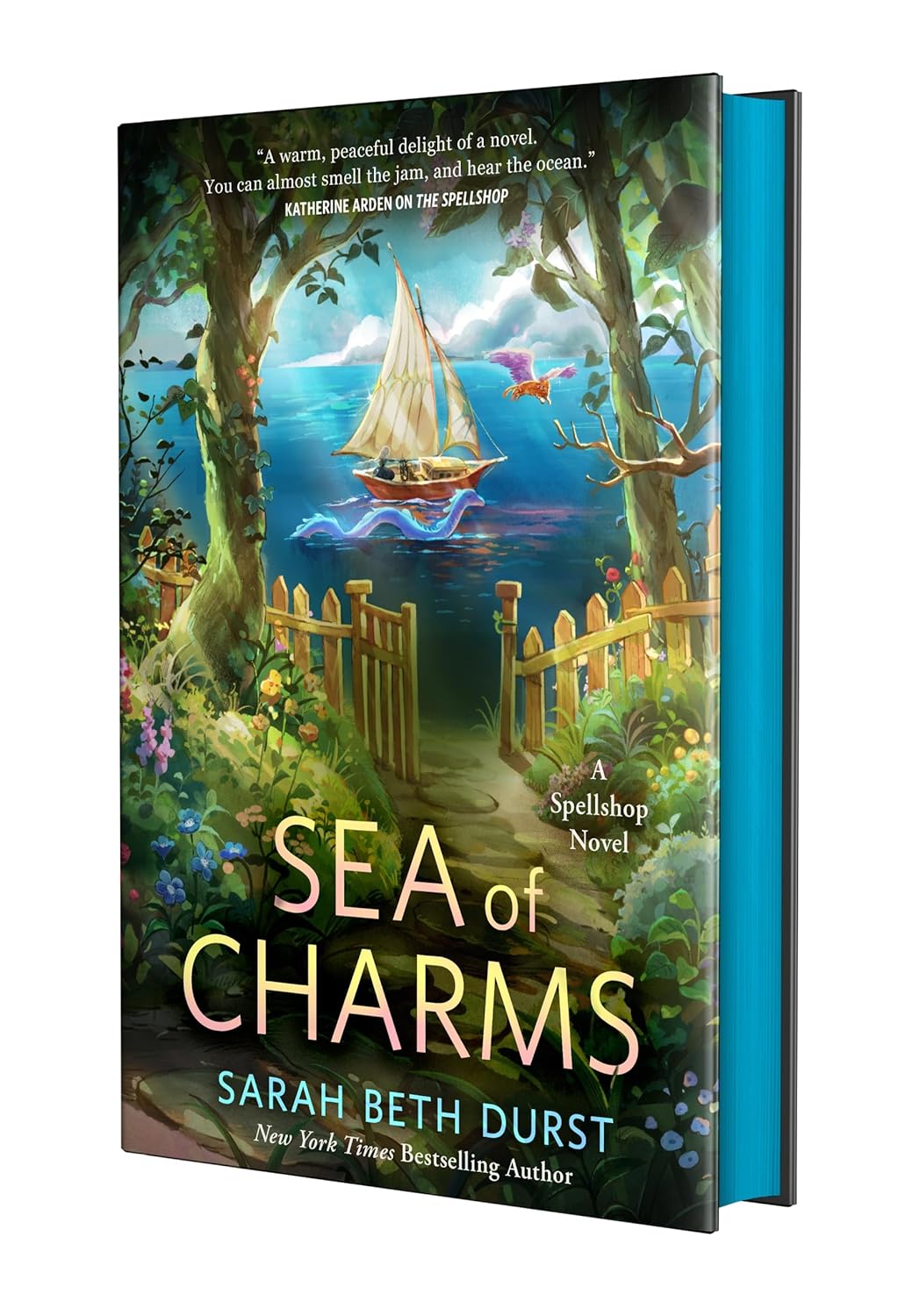 PREORDER: Sea of Charms ( Spellshop #3) by Sarah Beth Durst-Hardcover New