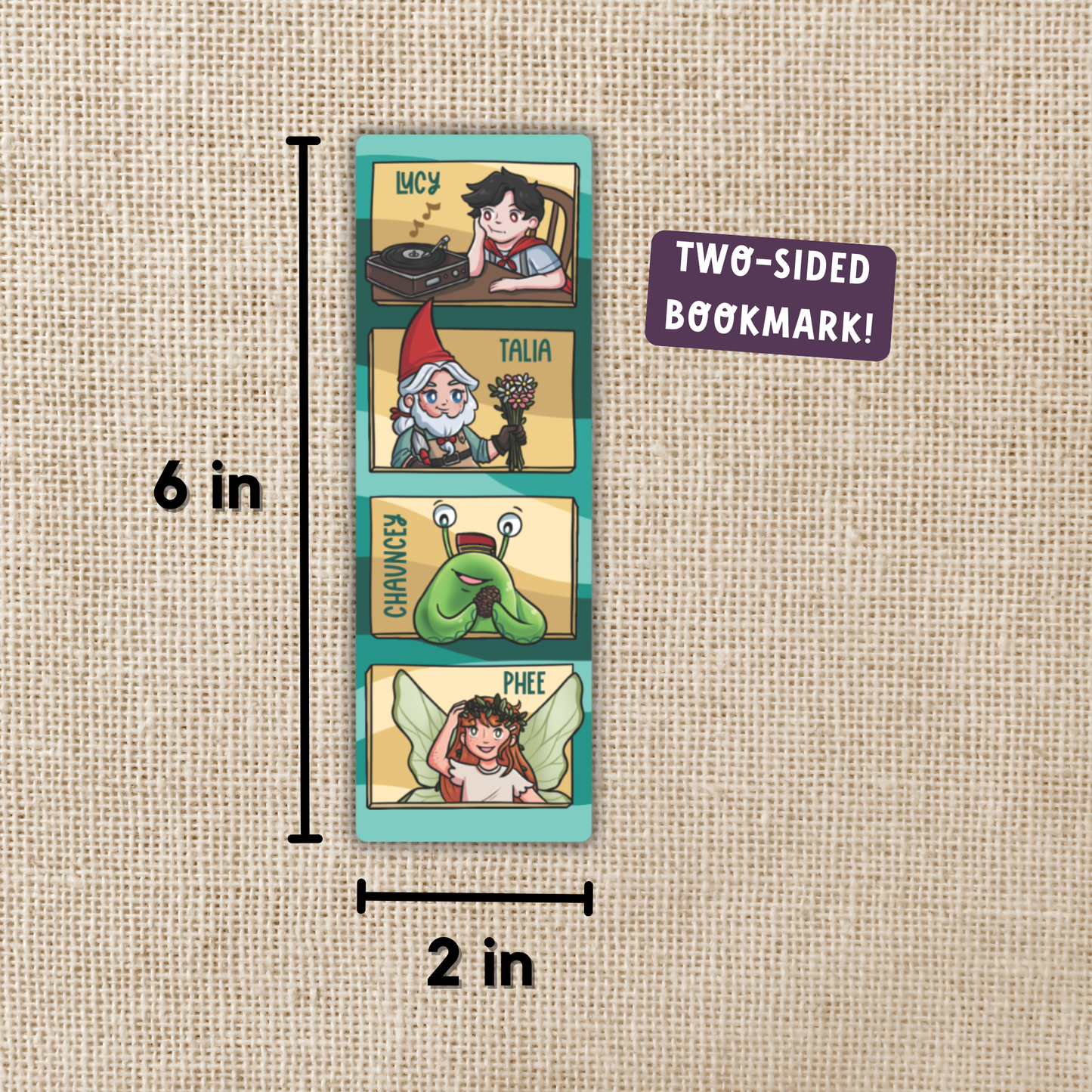 House in the Cerulean Sea Family Bookmark