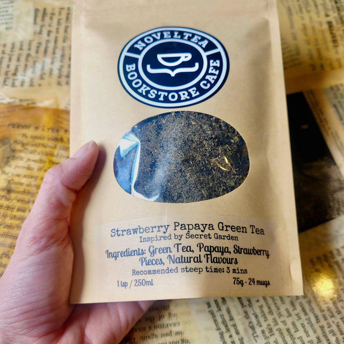 The Secret Garden Inspired - Strawberry Papaya Green Tea- Full Size