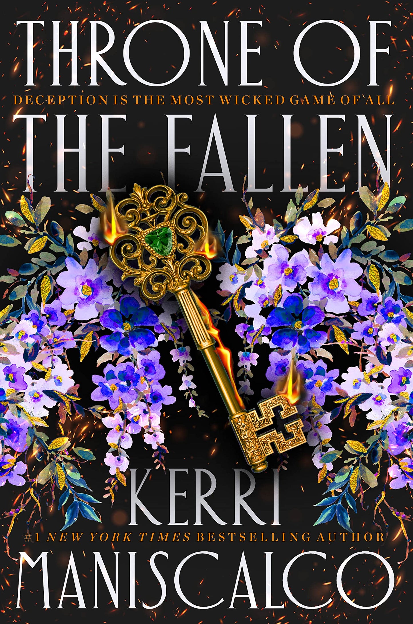 Throne of the Fallen (Prince of Sin #1) by Kerri Mansicalco - Used