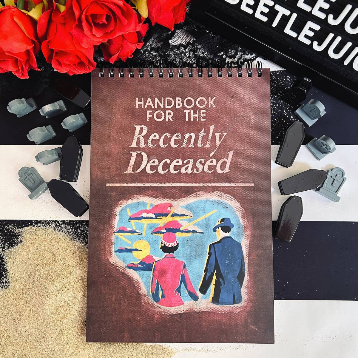 Beetlejuice Handbook for the Recently Deceased Steno Notepad