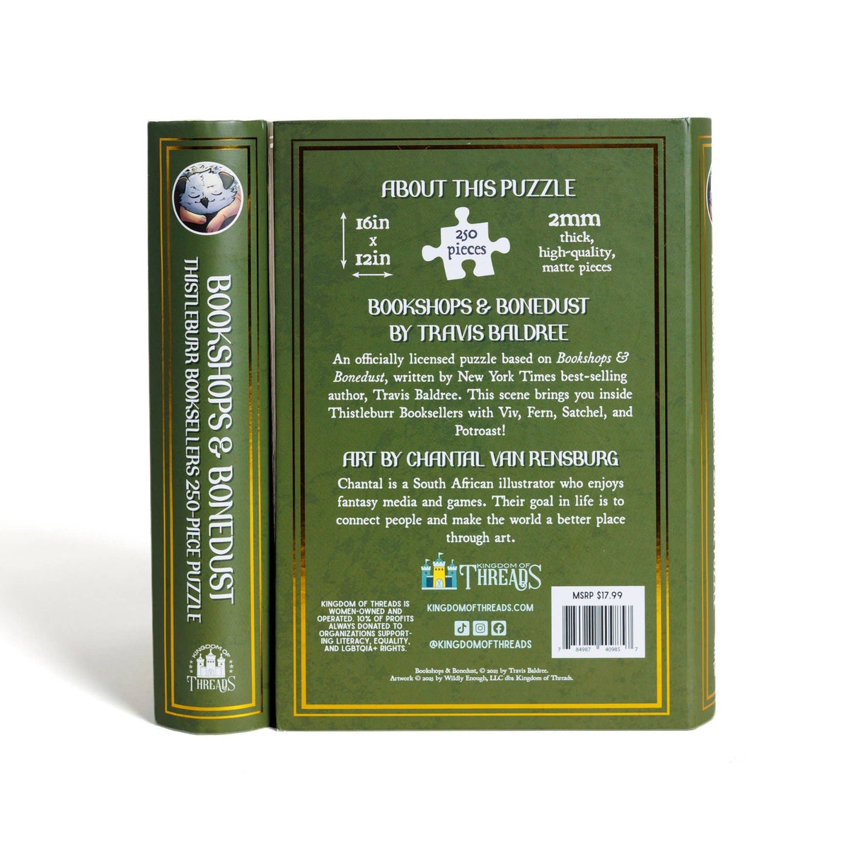 Thistleburr Bookshop Keepsake Puzzle | Bookshops & Bonedust