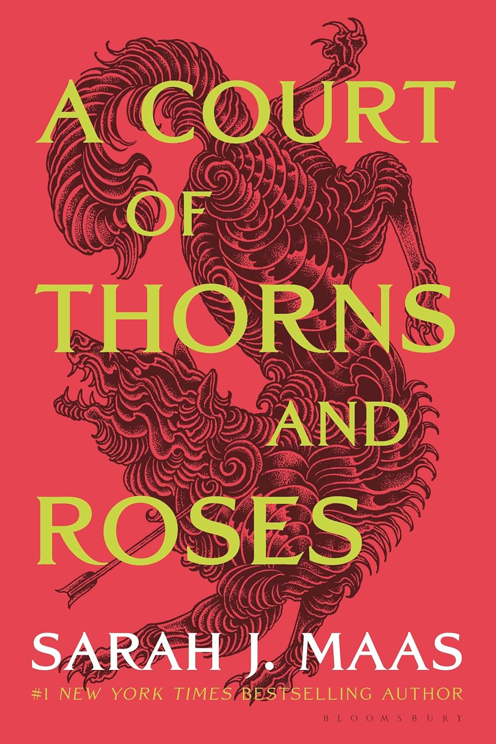 A Court of Thorns & Roses (ACOTAR #1) by Sarah J Maas -New