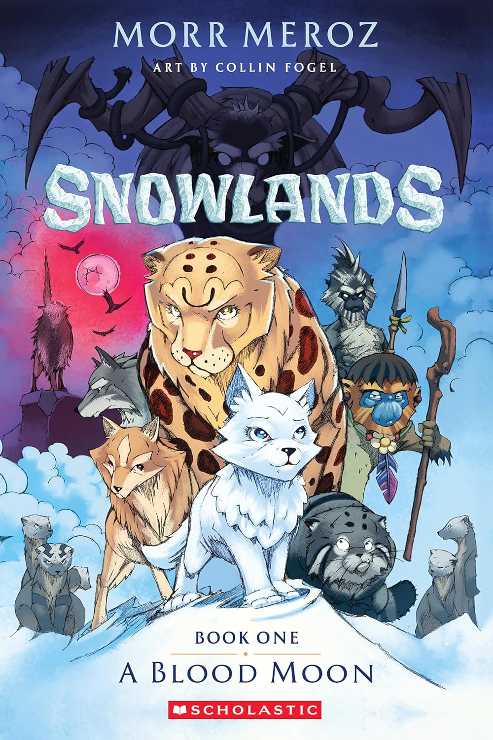 A Blood Moon (Snowlands #1) by Morr Meroz-Graphic Novel New