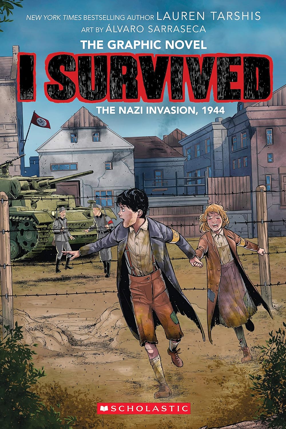 I Survived the Nazi Invasion, 1944: A Graphic Novel (I Survived Graphic Novel #3) by Lauren Tarshis-NEW