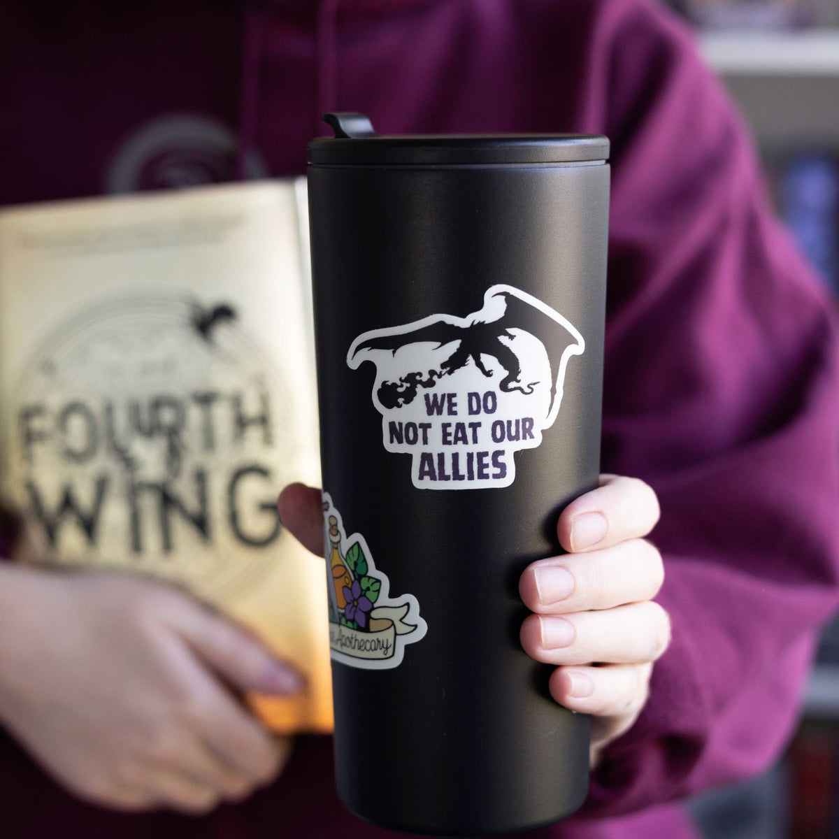We Do Not Eat Our Allies Sticker | Fourth Wing