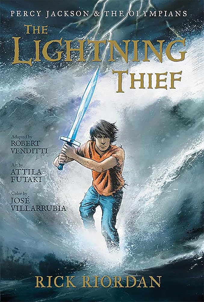 The Lightning Thief: The Graphic Novel (Percy Jackson & the Olympians, Book 1) cover image