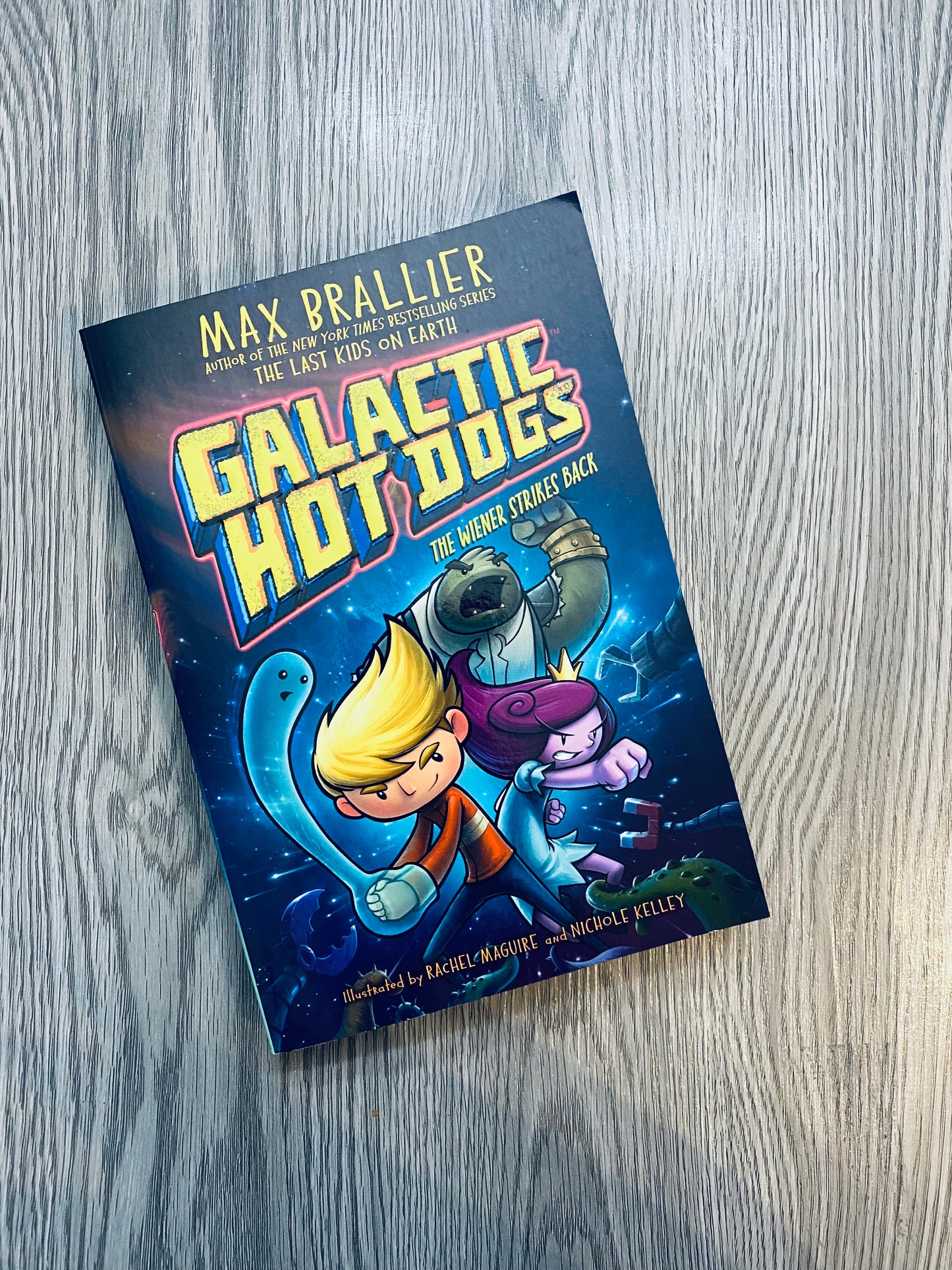 Galactic Hot Dogs Series by Max Brallier-Used