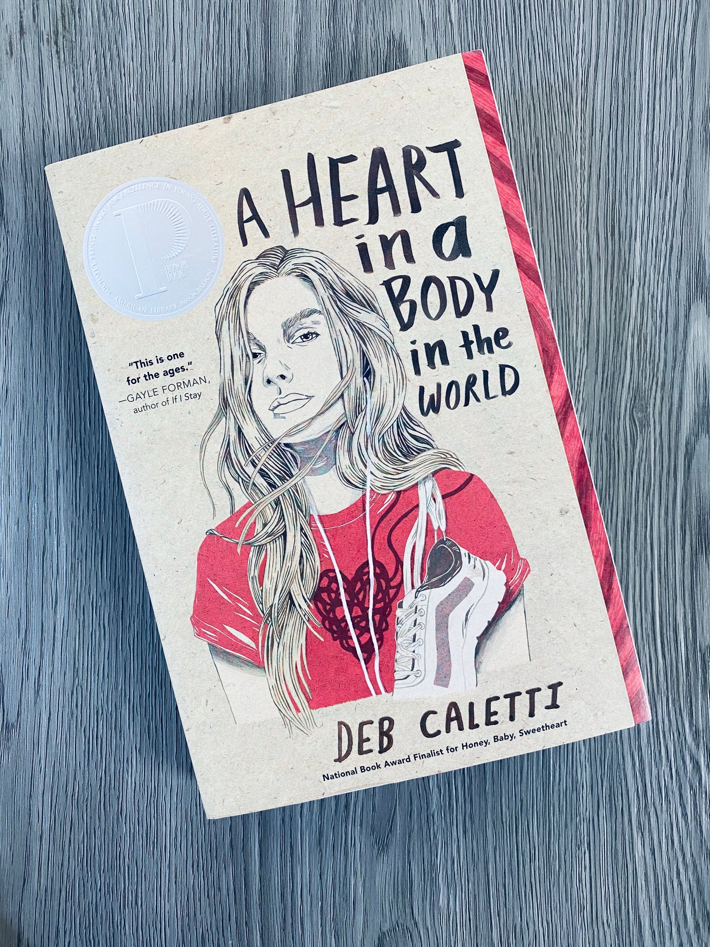 A Heart In a Body In The World by Deb Caletti-Used