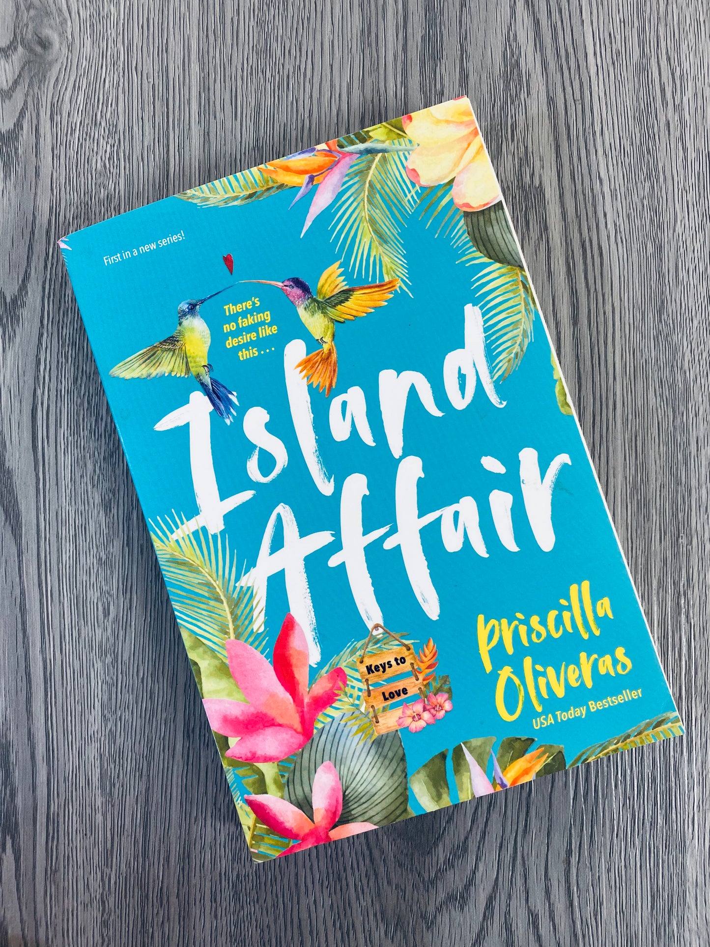 Island Affair (Keys to Love #1) by Priscilla Oliveras-Used
