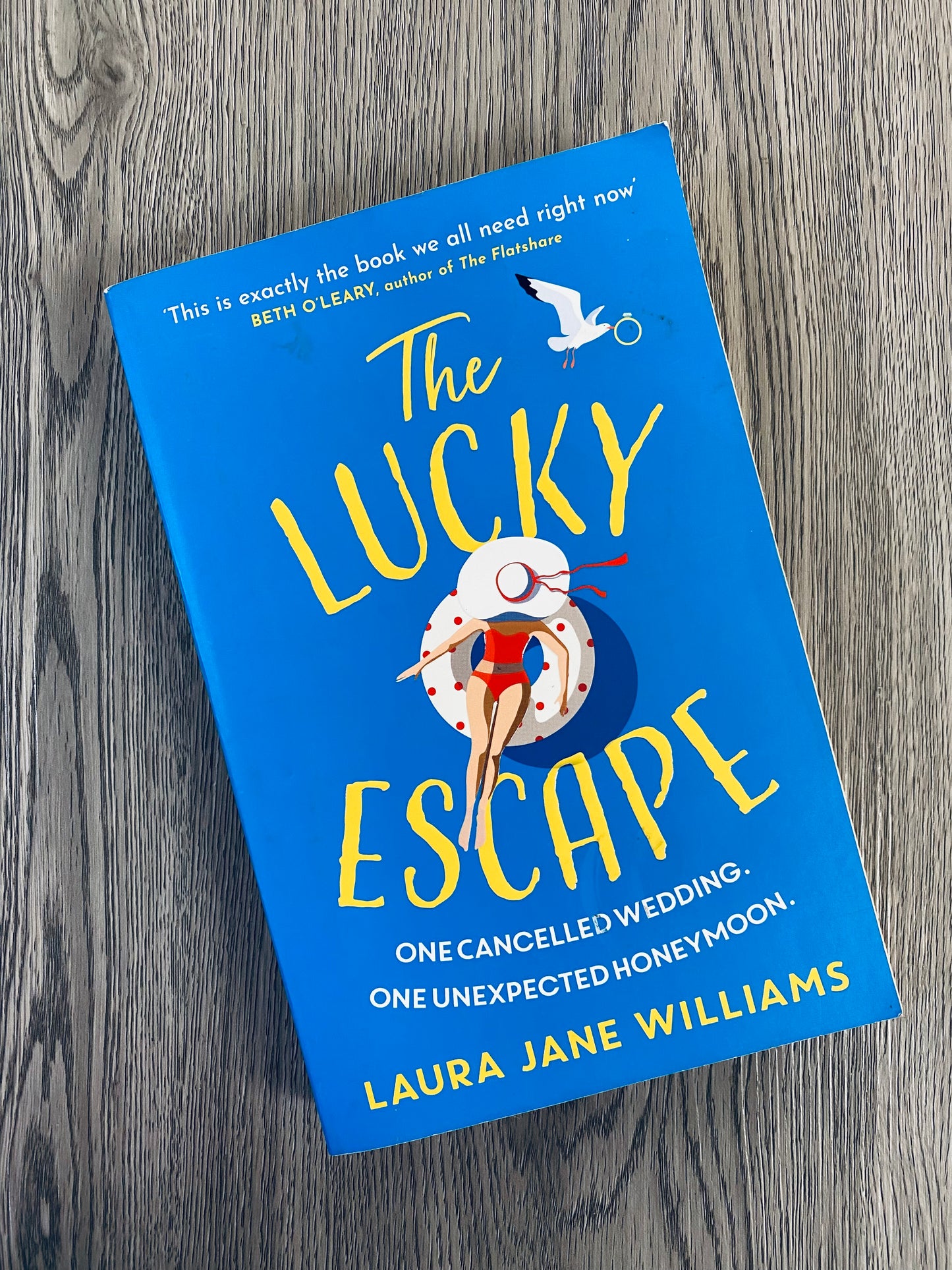 The Lucky Escape by Laura Jane Williams-Used