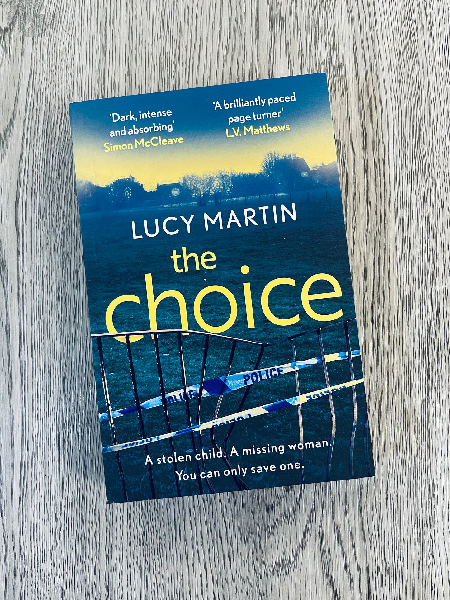 The Choice (DS Ronnie Delmar #2) by Lucy Martin-Used