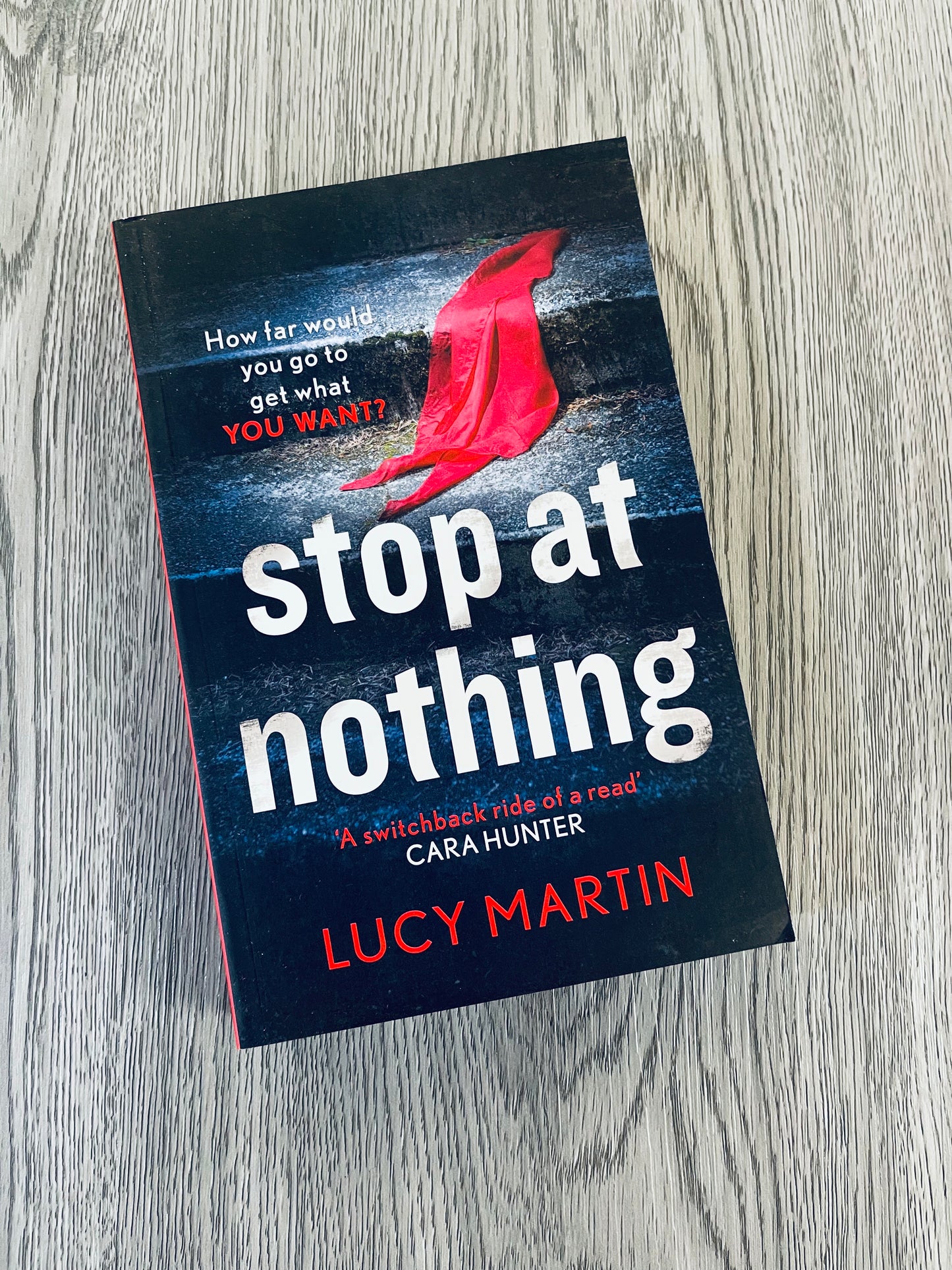 Stop at Nothing (DS Ronnie Delmar #1) by Lucy Martin-Used