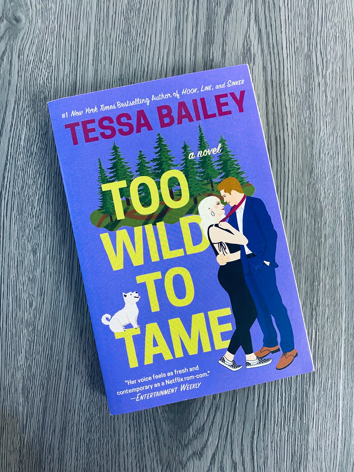 Too Wild To Tame ( Romancing the Clarksons #2) by Tessa Bailey-Used