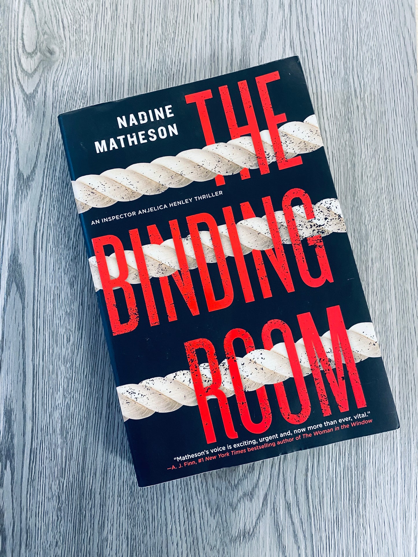 The Binding Room (Inspector Anjelica Henley #2) by Nadine Matheson-Used