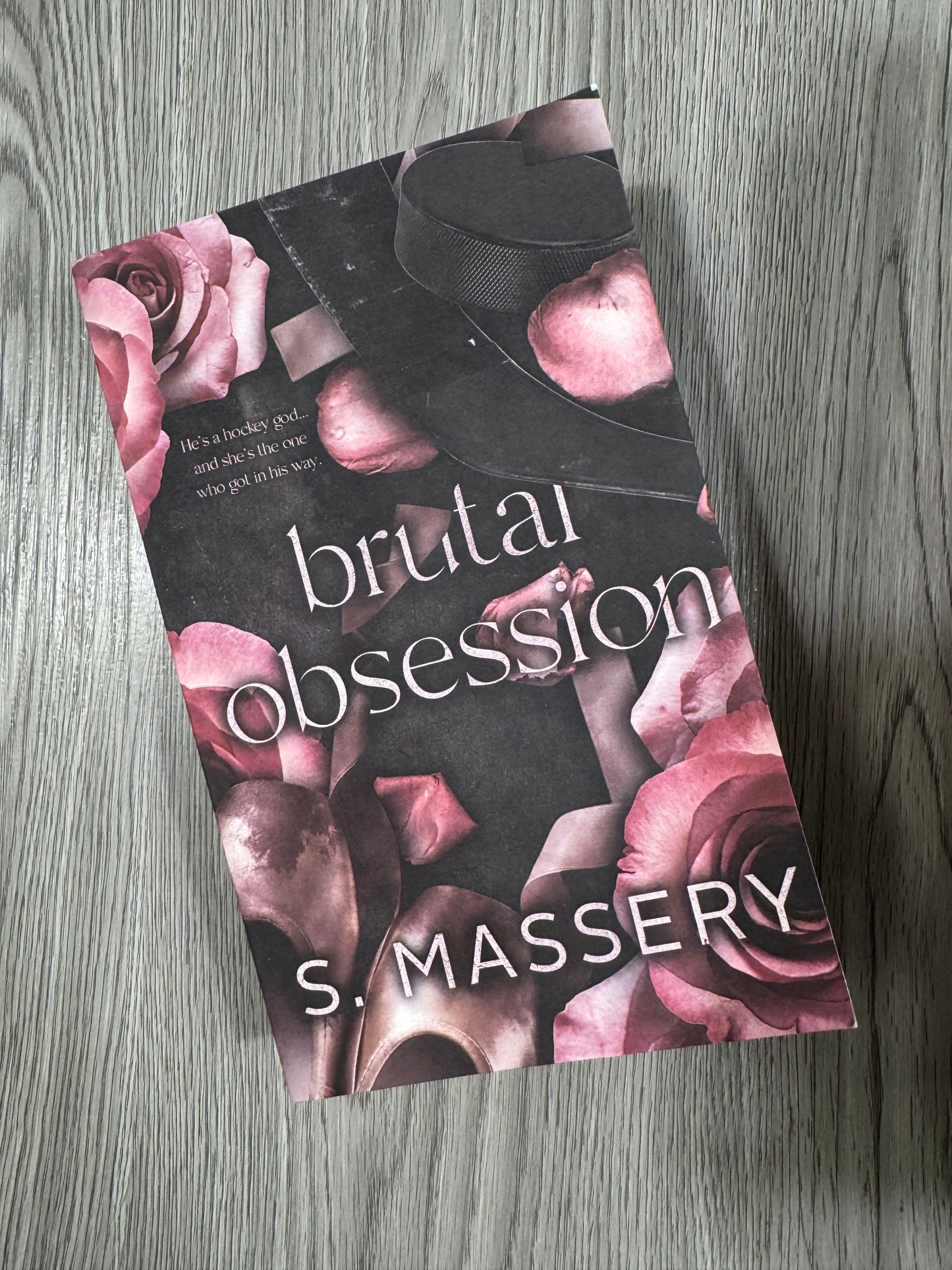 Brutal Obsession (Hockey Gods #1) by S. Massery-Used