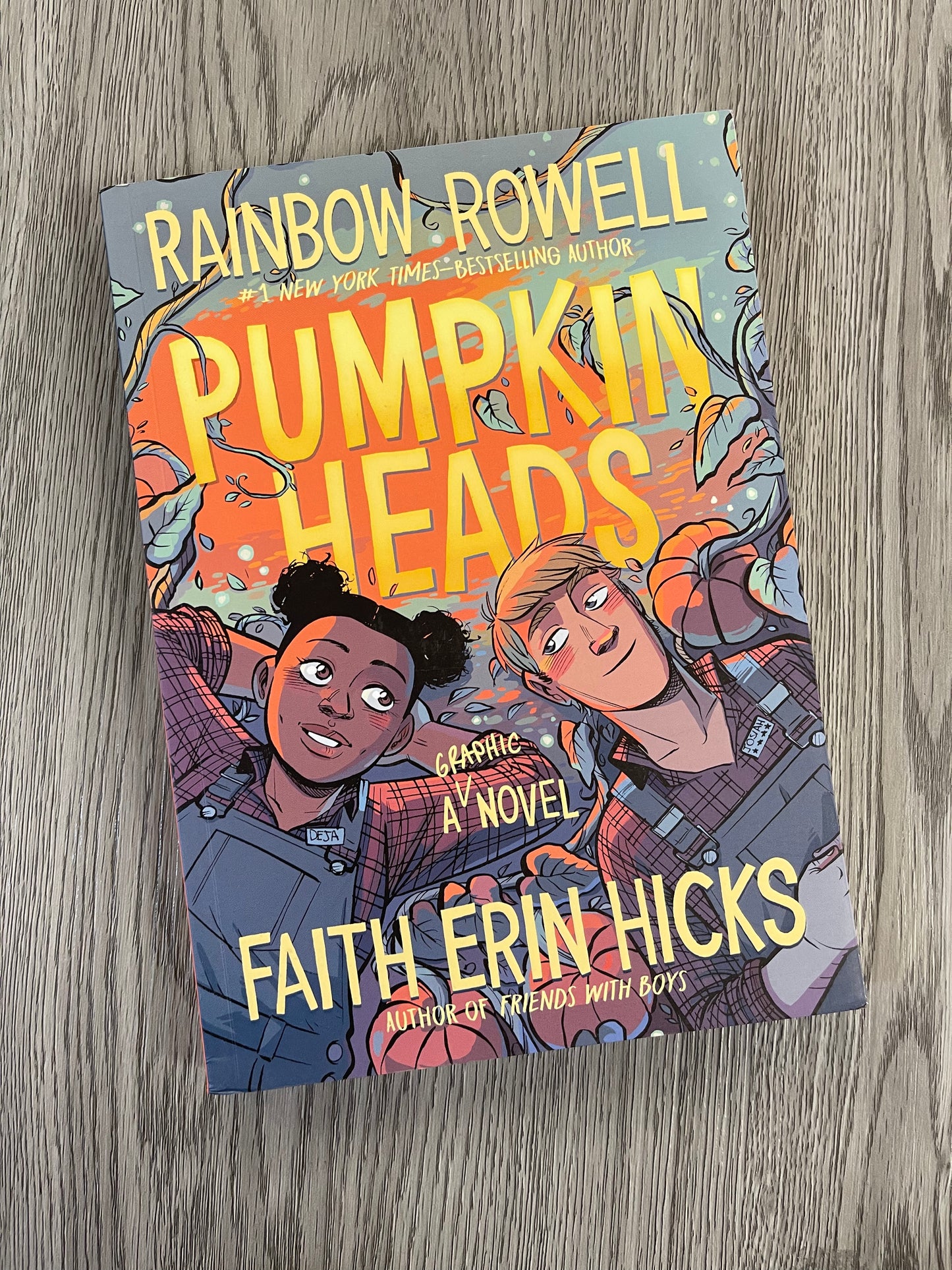 Pumpkinheads by Rainbow Rowell and Faith Erin Hicks-Used