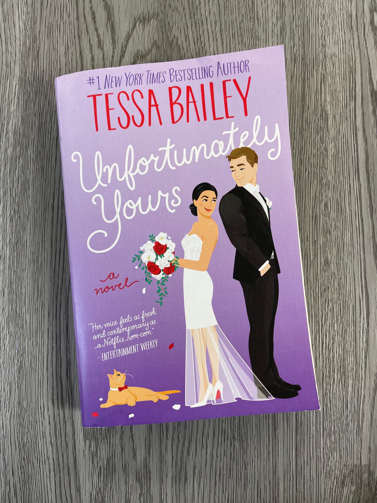Unfortunately Yours (A Vine Mess #2) by Tessa Bailey-Used