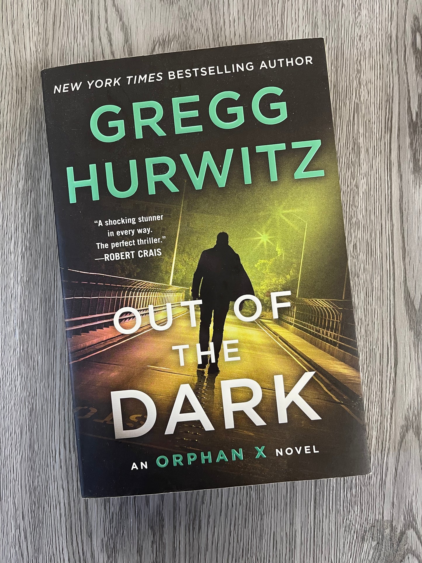 Out of the Dark ( Orphan X # 4) by Greg Hurwitz-Used