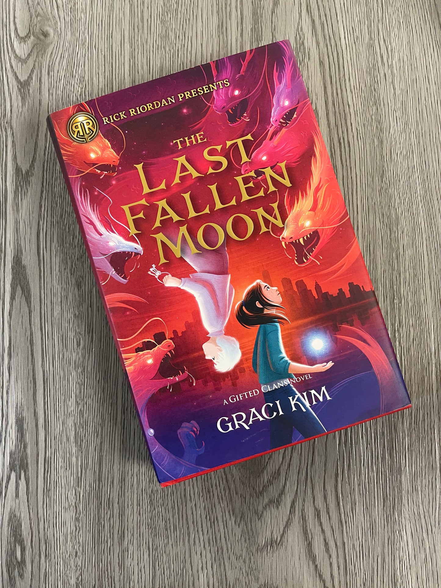 The Last Fallen Moon (Gifted Clans #2) by Grace Kim-Hardcover Used