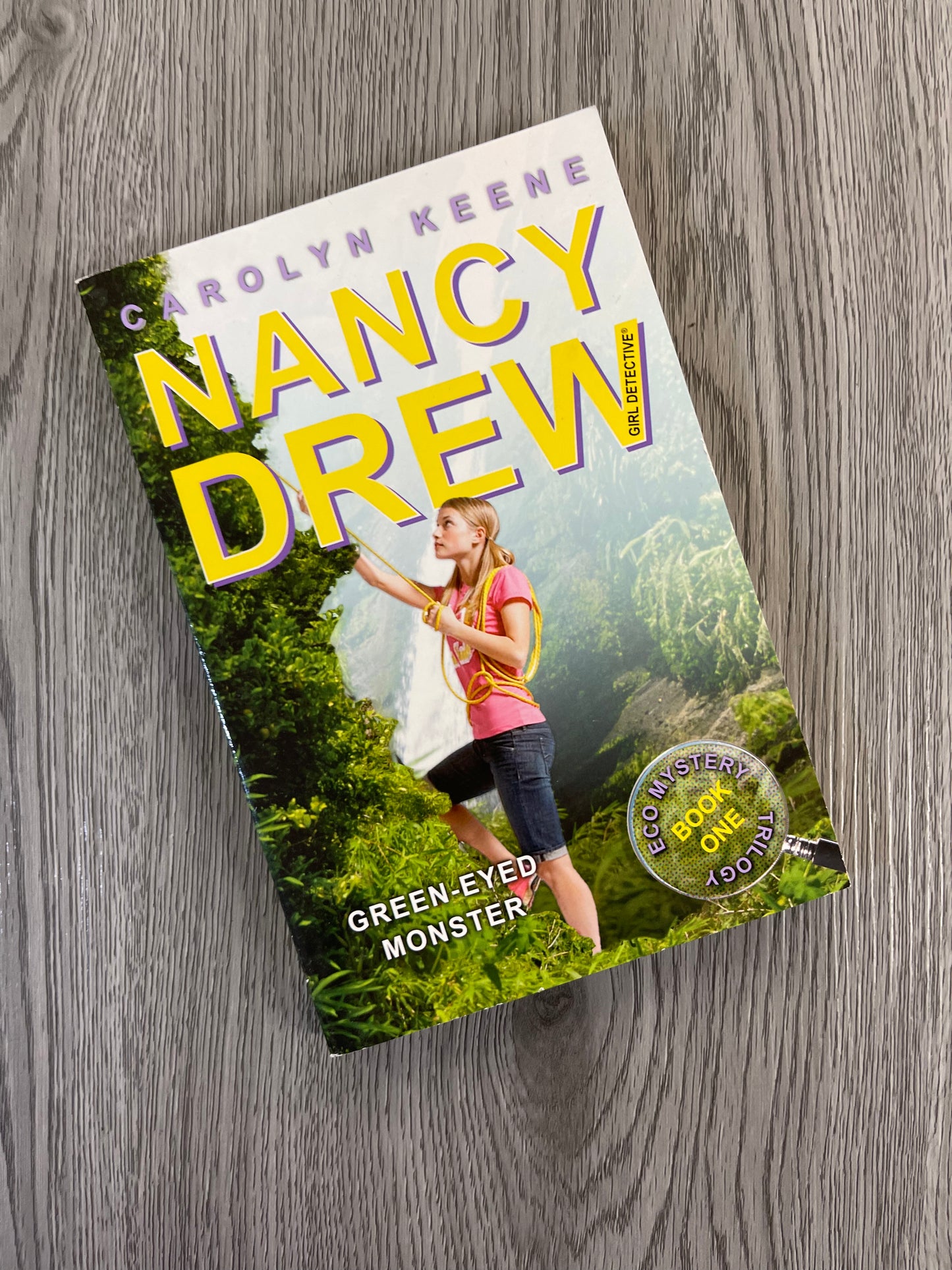 Green -Eyed Monster ( Eco Mystery Book 1) by Carolyn Keene-Used
