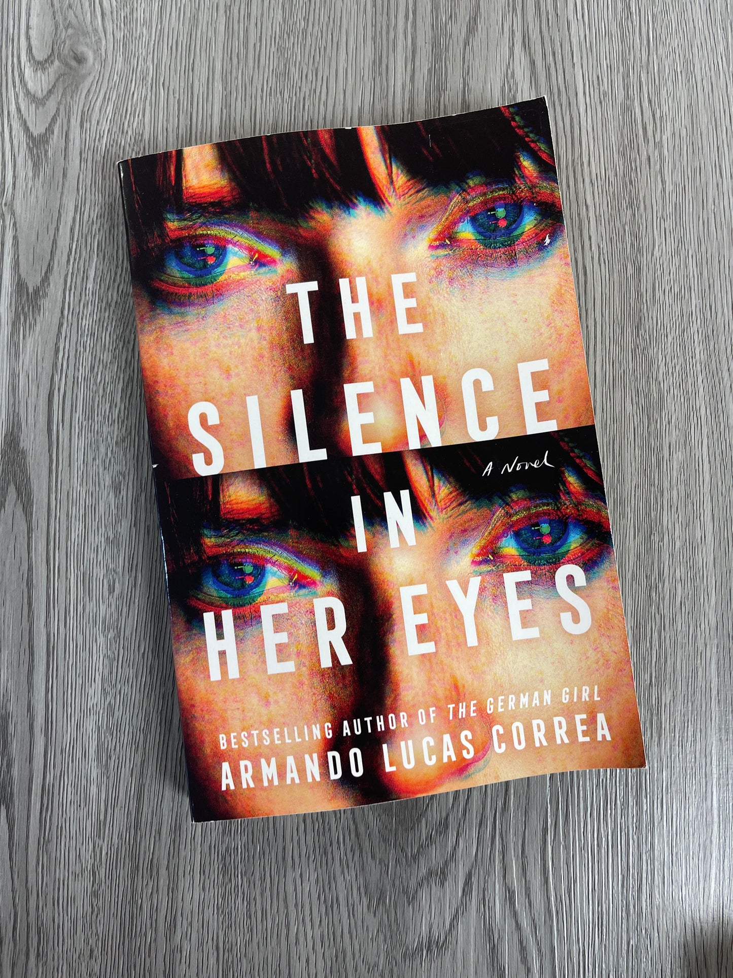 The Silence in Her Eyes by Armando Lucas Correa-Used