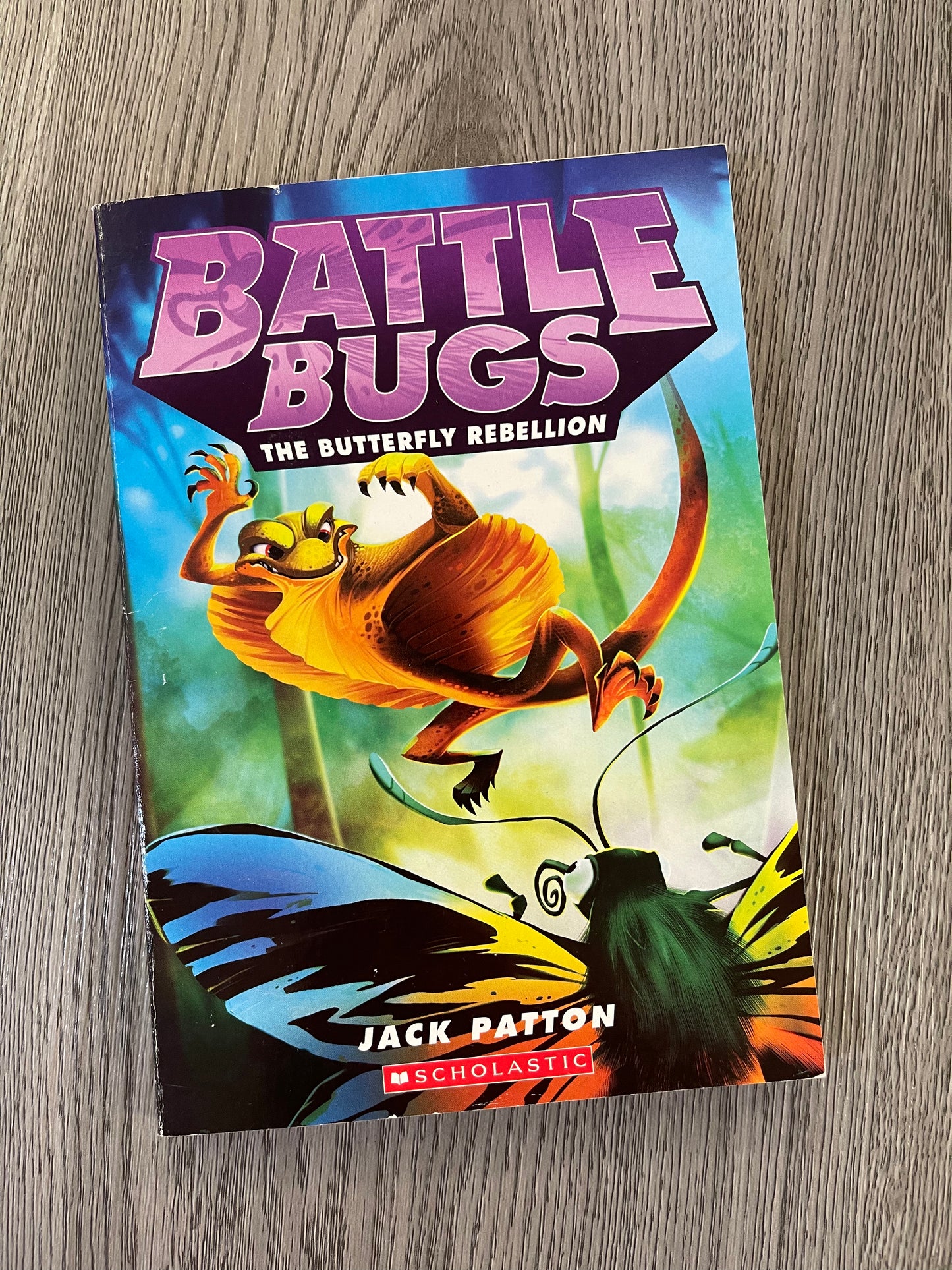 The Butterfly Rebellion (Battle Bugs #9) by Jack Patton-Used
