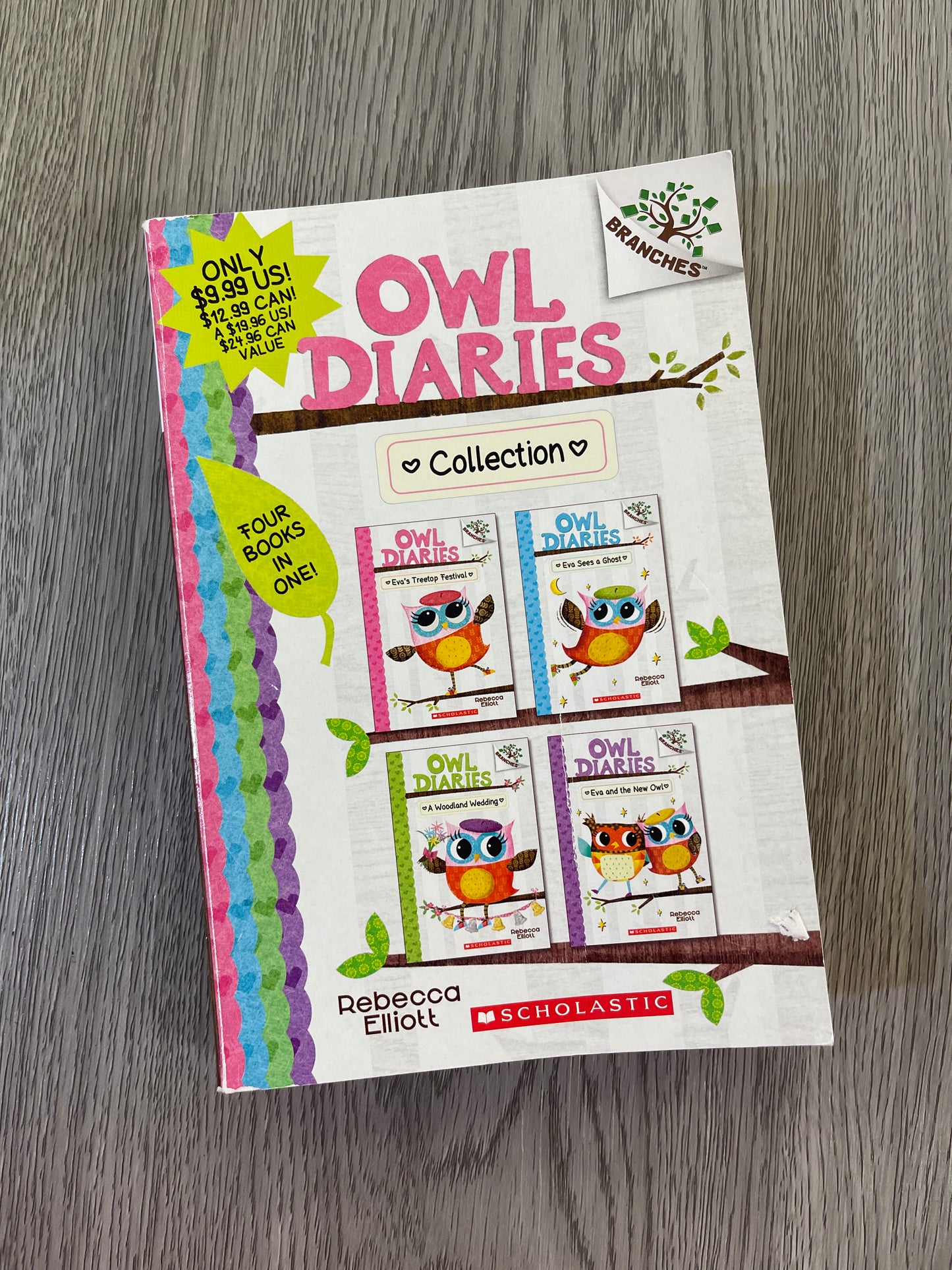 Owl Diaries Series by Rebecca Elliott-Used