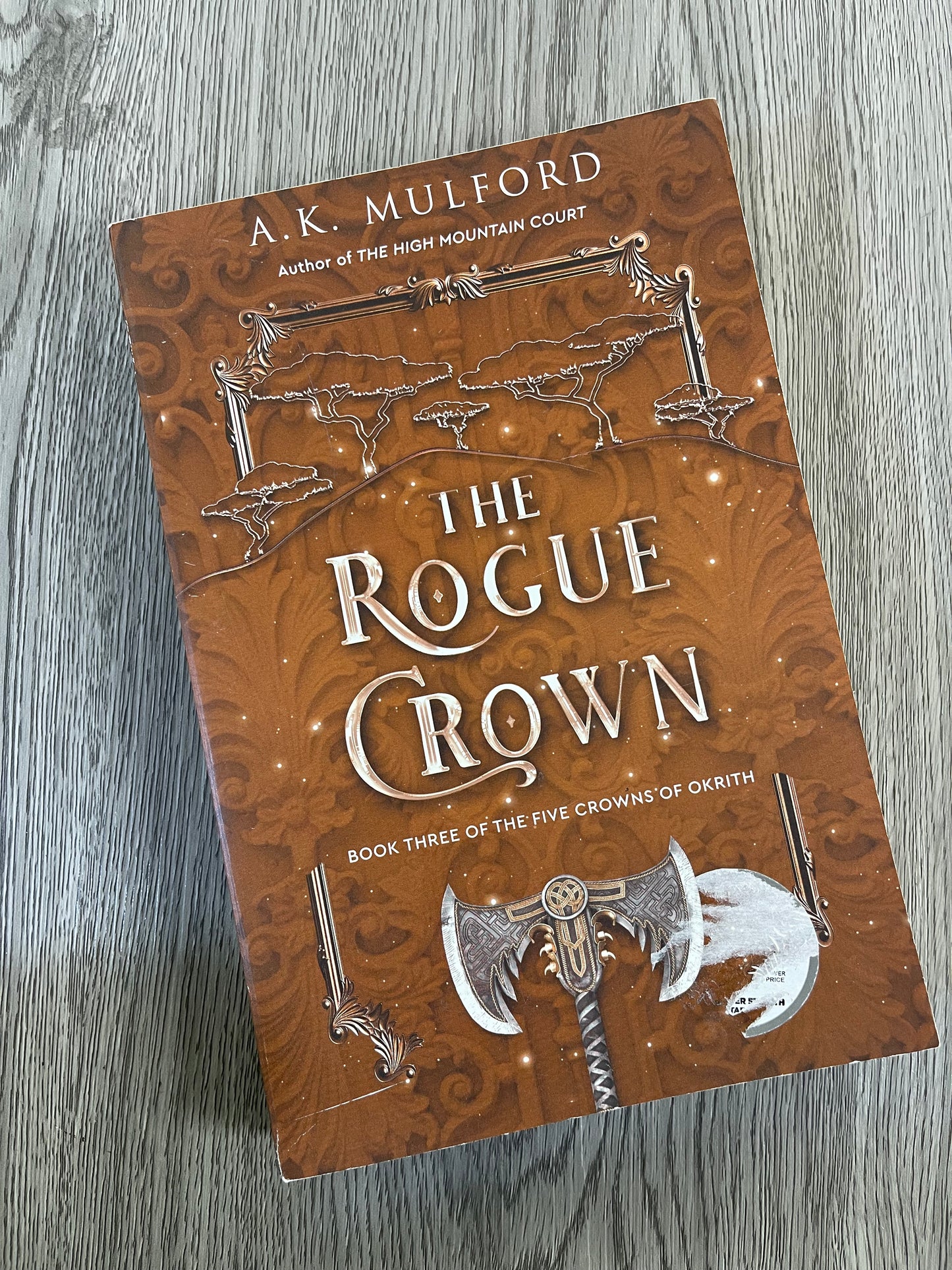 The Rogue Crown (The Five Crowns of Okrith #3)by A.K Mulford-Used