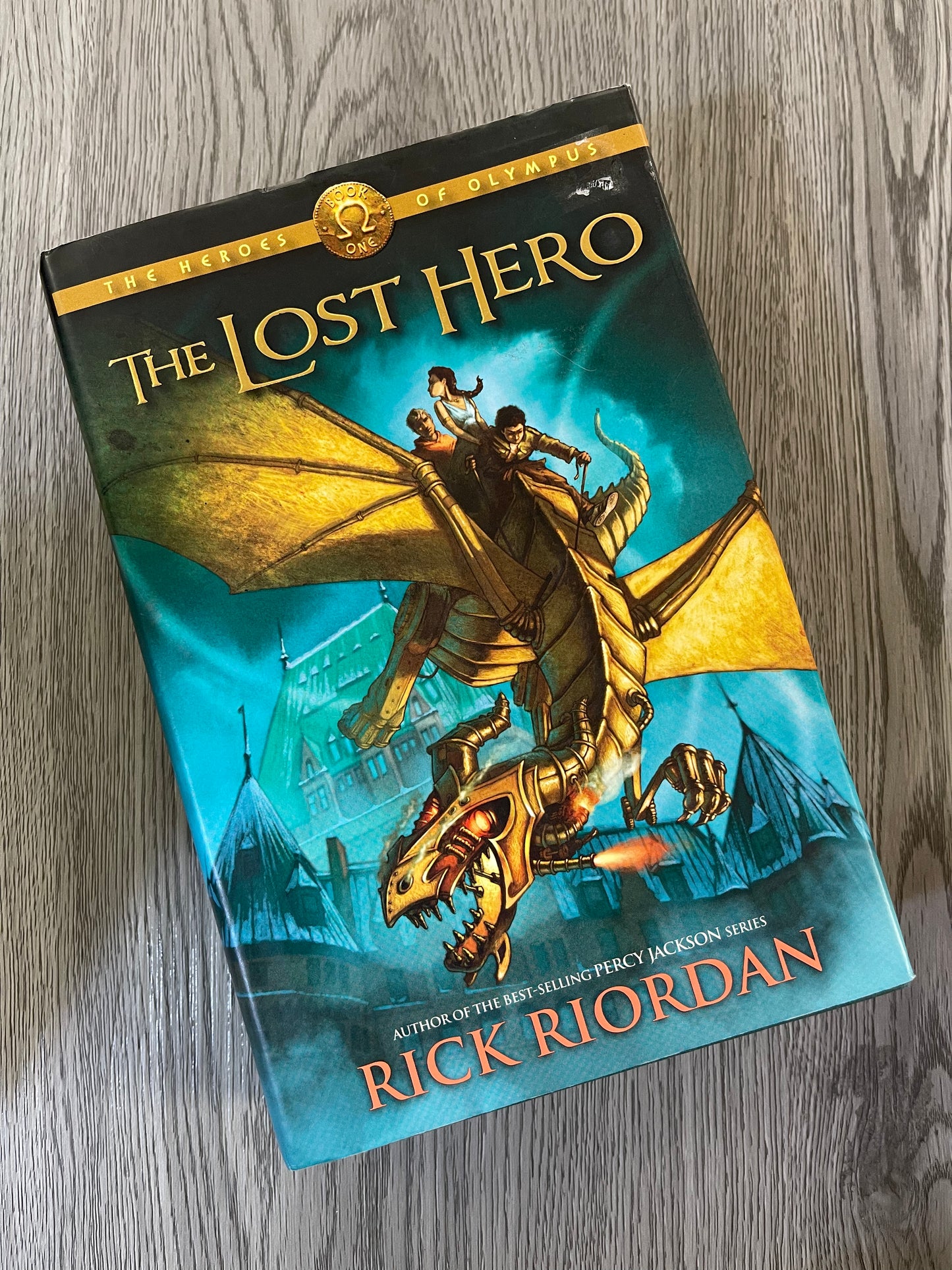 The Heroes of Olympus by Rick Riordan-Used