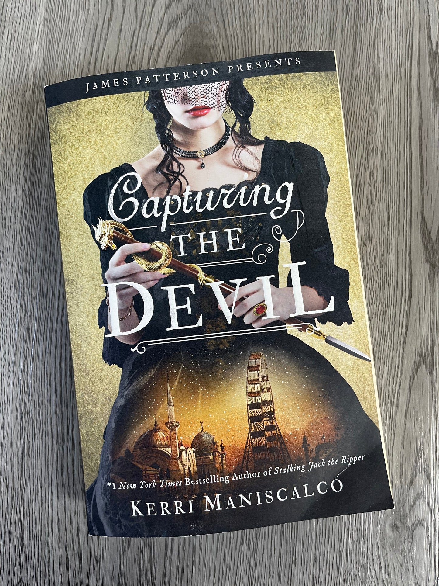 Capturing the Devil (Stalking Jack the Ripper #4) by Kerri Maniscalco-Used