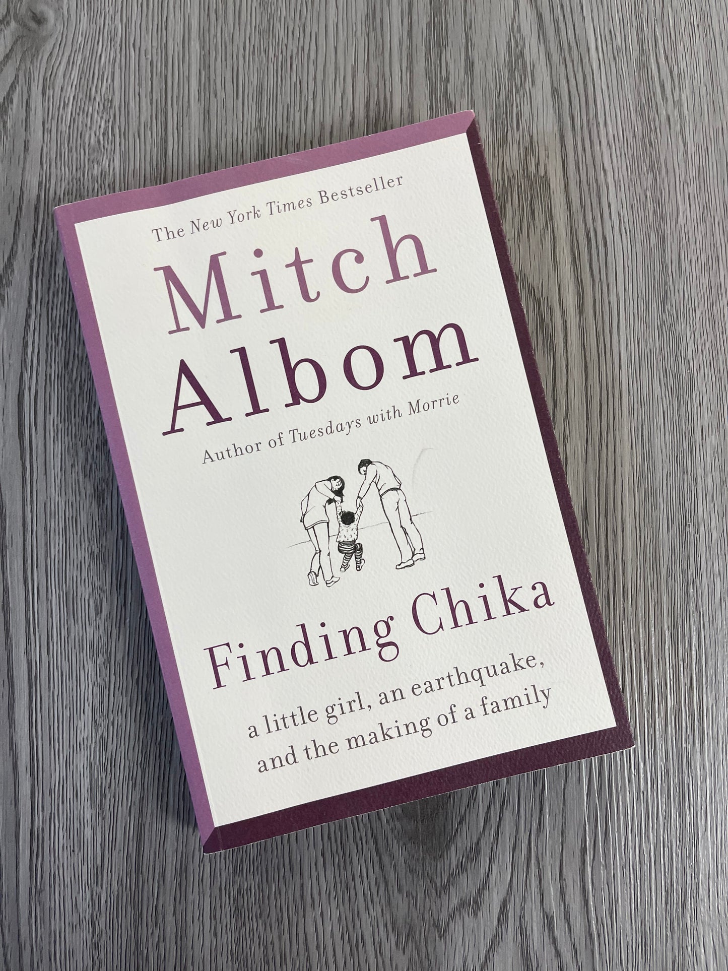Finding Chika: A Little Girl, an Earthquake, and the Making of a Family by Mitch Albom-Used