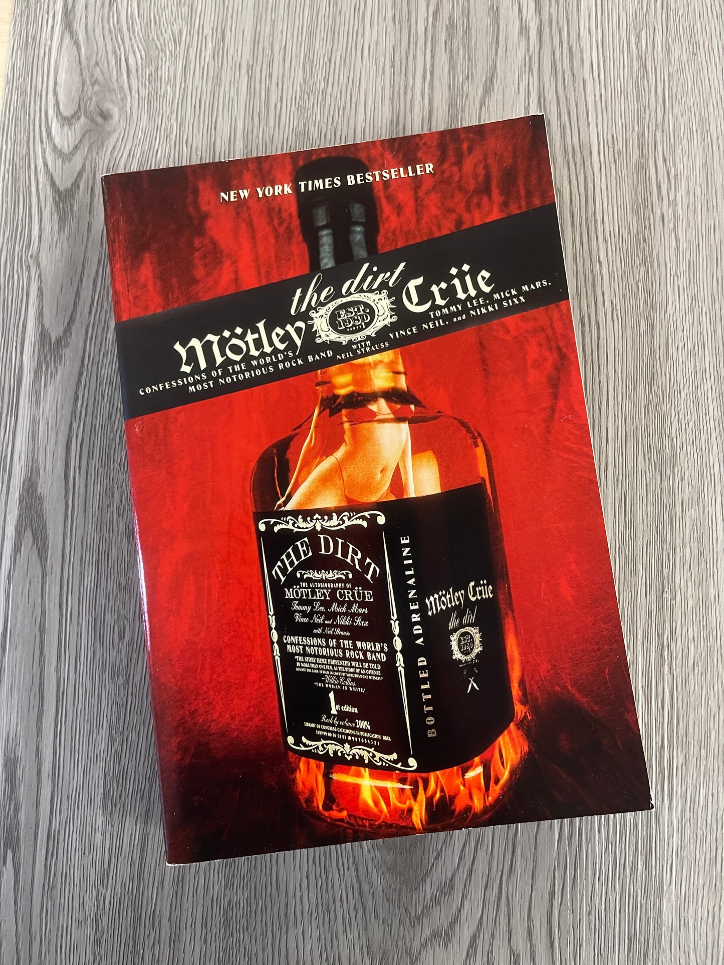 The Dirt: Confessions of the World's Most Notorious Rock Band by Neil Strauss-Used