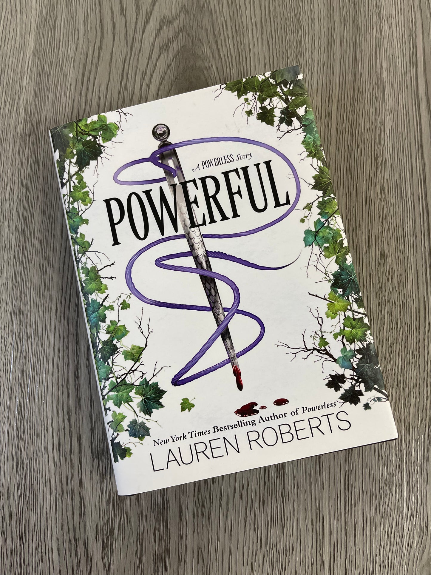 Powerful (The Powerless Trilogy #1.5) by Lauren Roberts - Hardcover Used