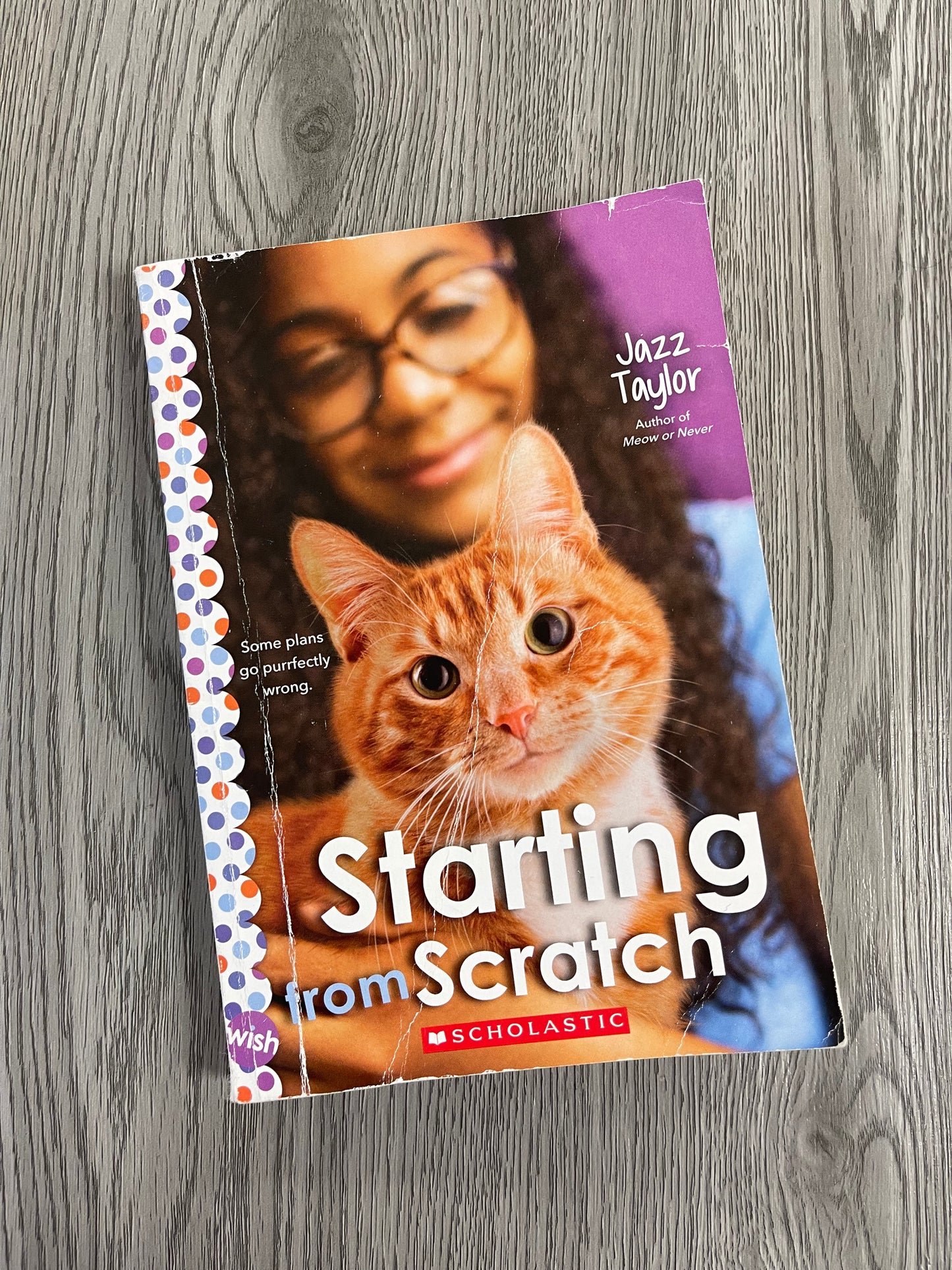 Starting From Scratch: A Wish Novel by Jazz Taylor-Used