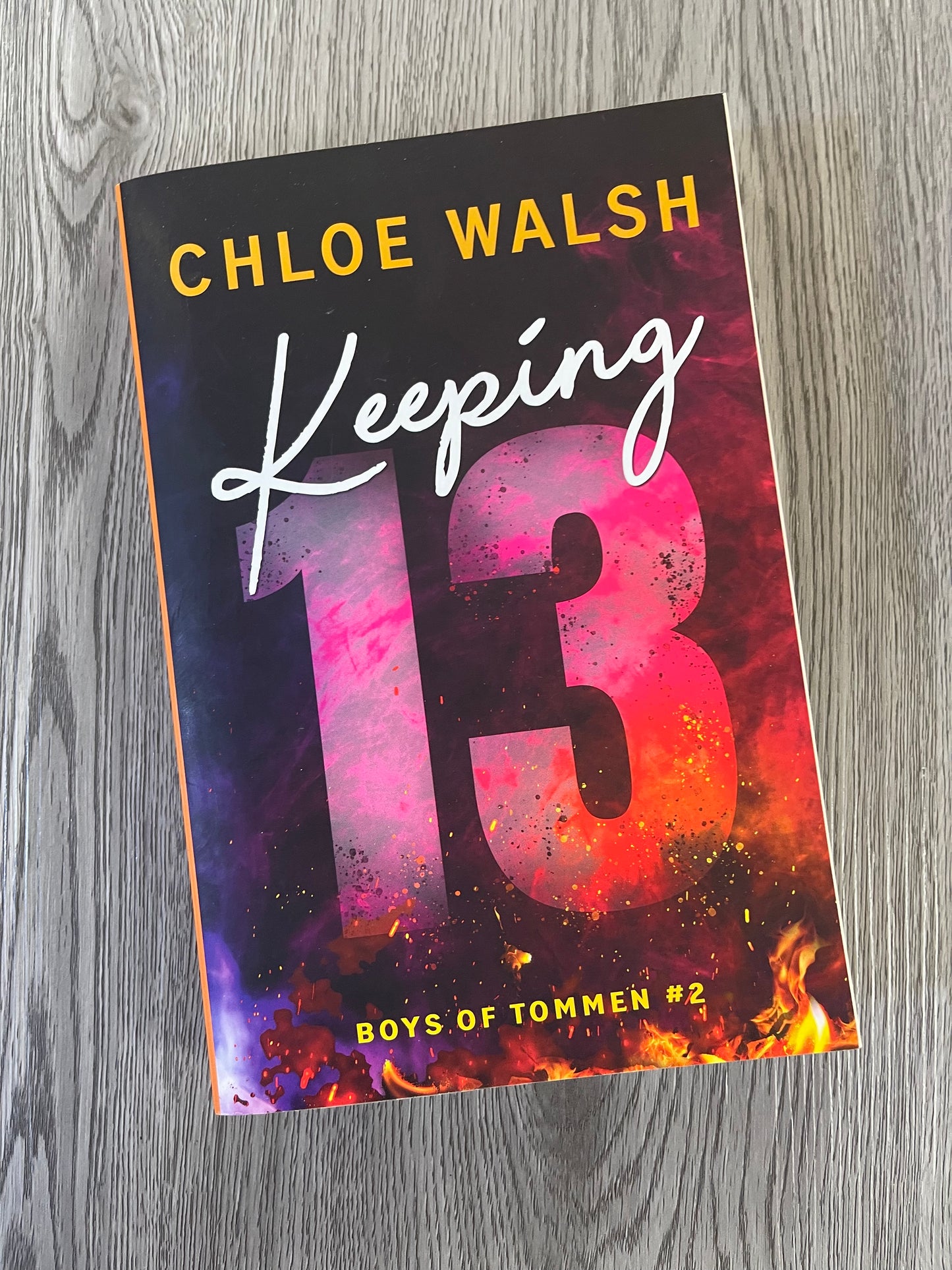 Keeping 13 ( Boys of Tommen #2) by Chloe Walsh-Used