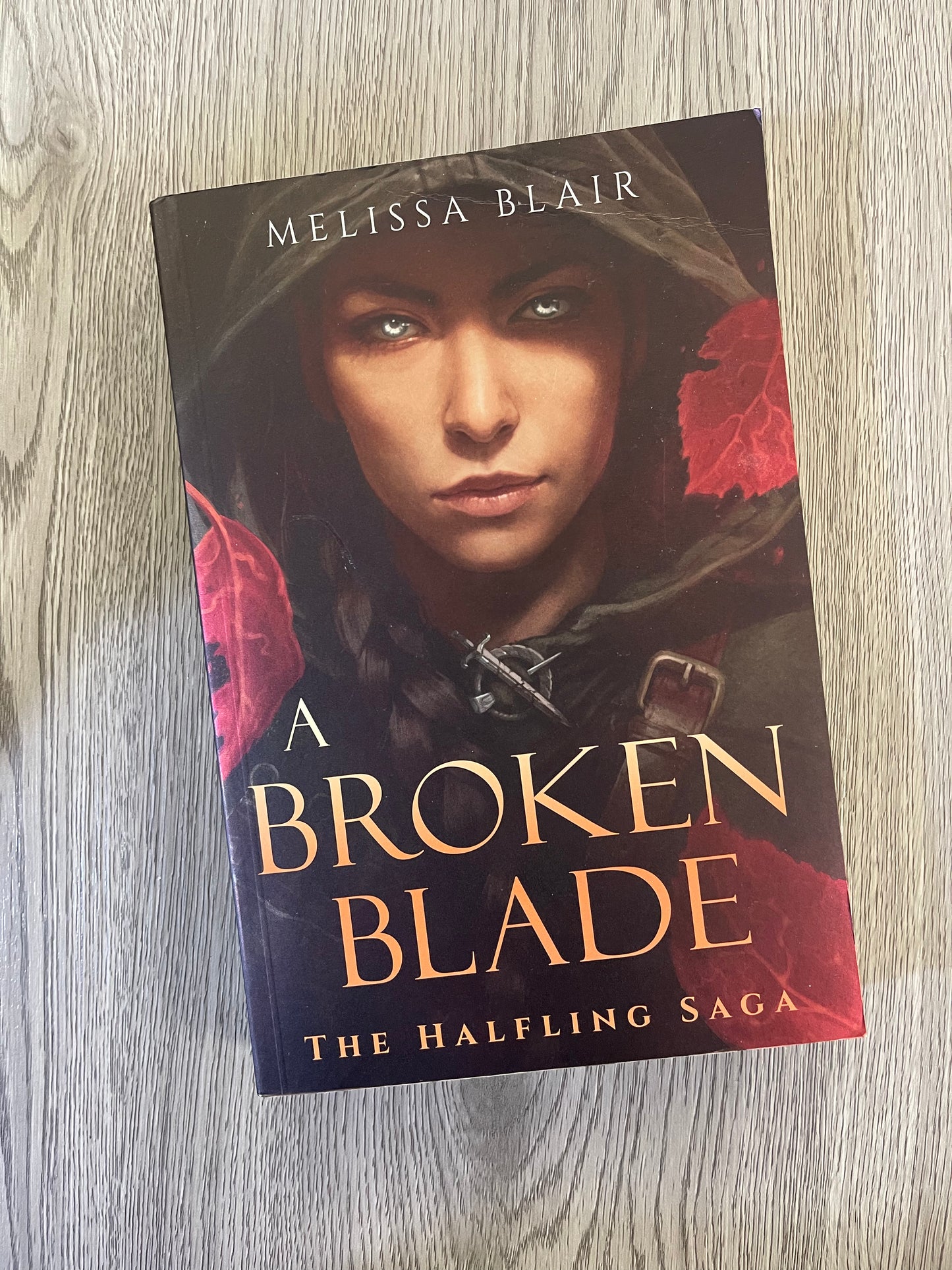 A Broken Blade ( The Halfling Saga #1) by Melissa Blair-Used