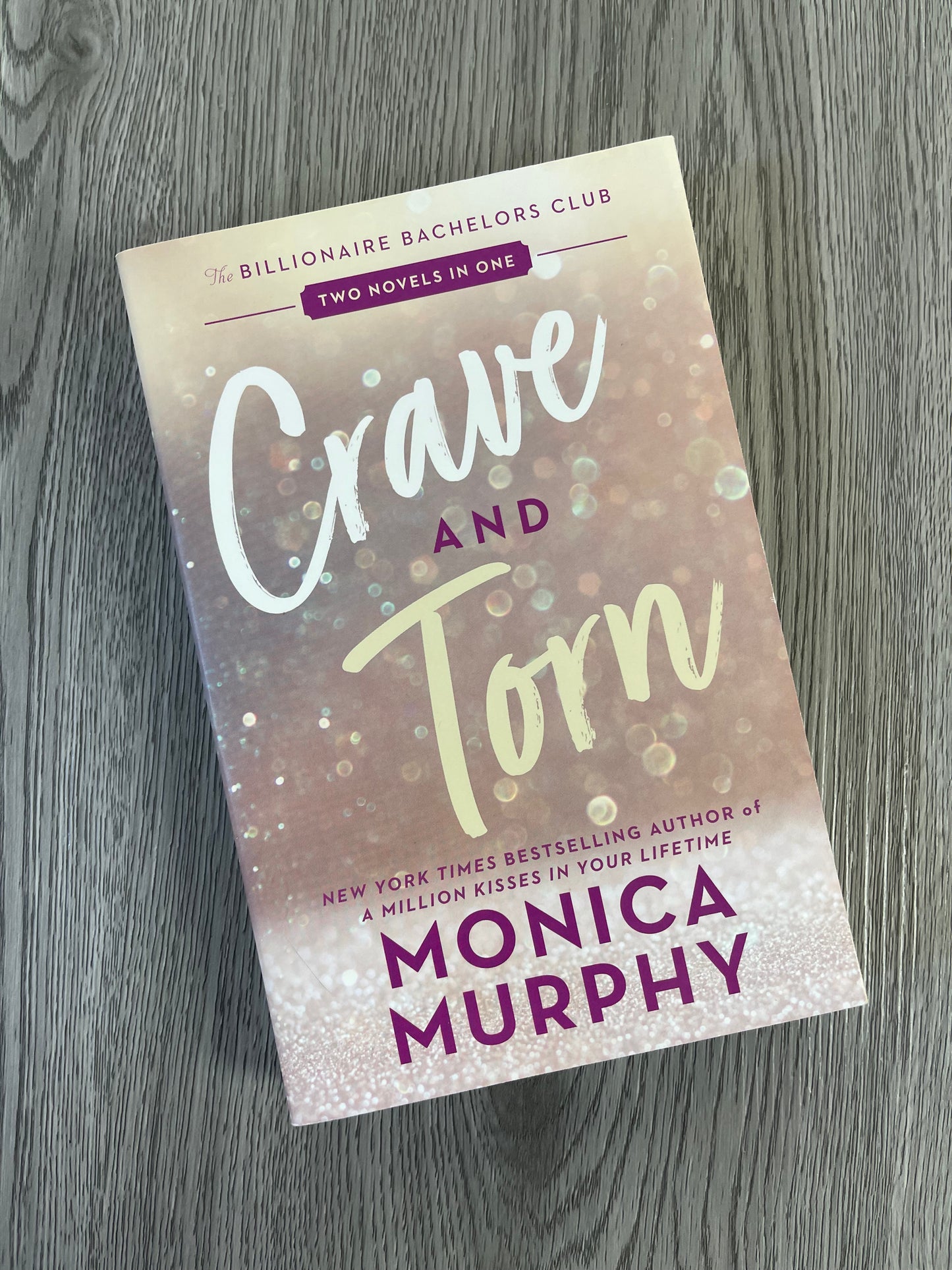 Crave and Torn (Billionaire Bachelors Club #1-2) by Monica Murphy-Used
