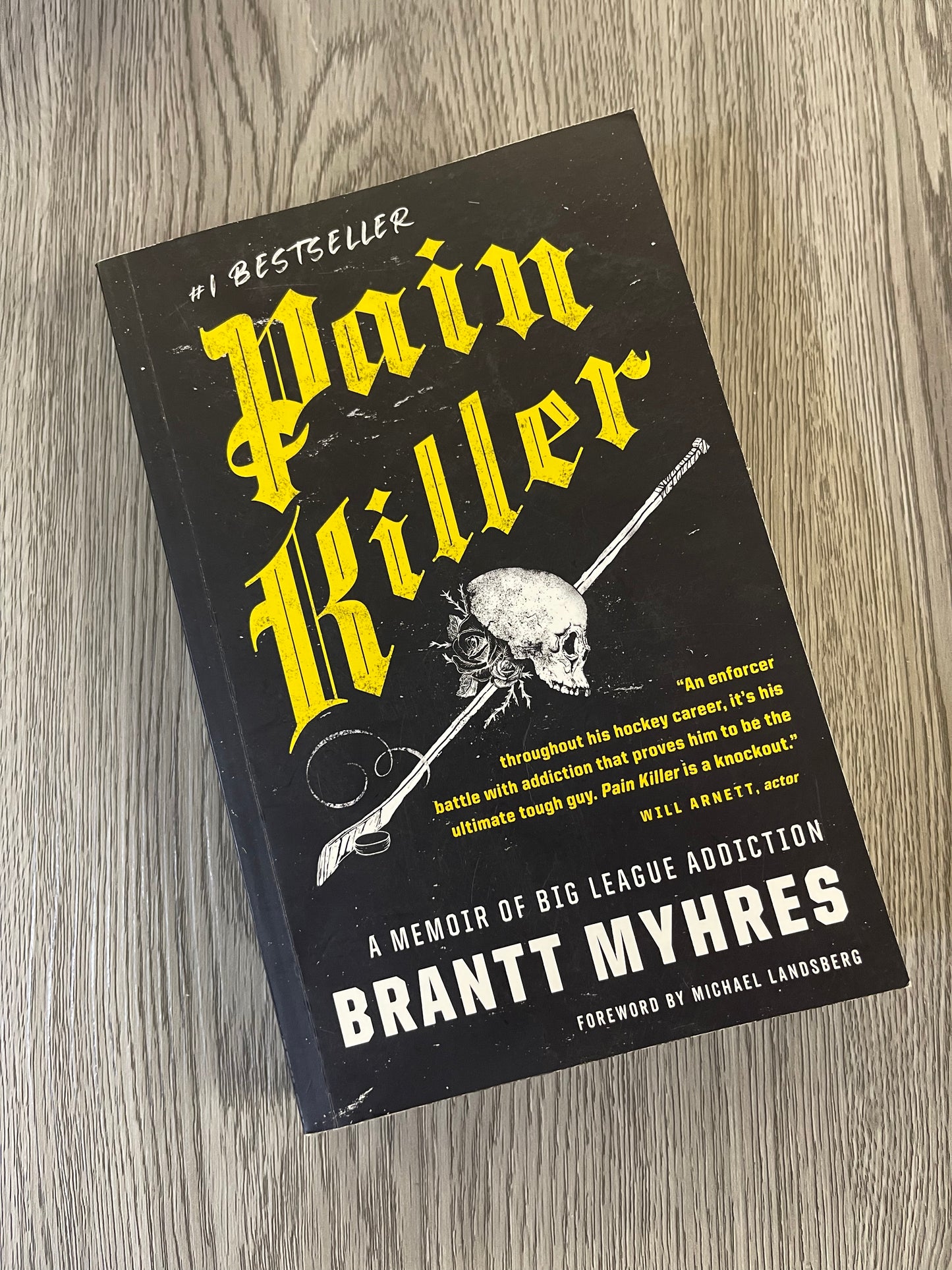 Pain Killer: A Memoir of Big League Addiction by Brantt Myhres-Used