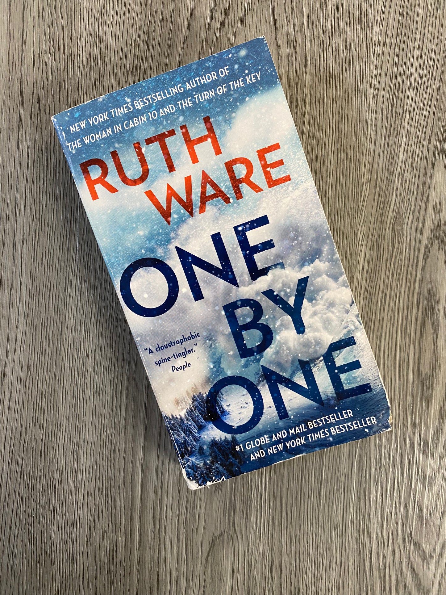 One by One by Ruth Ware-Used