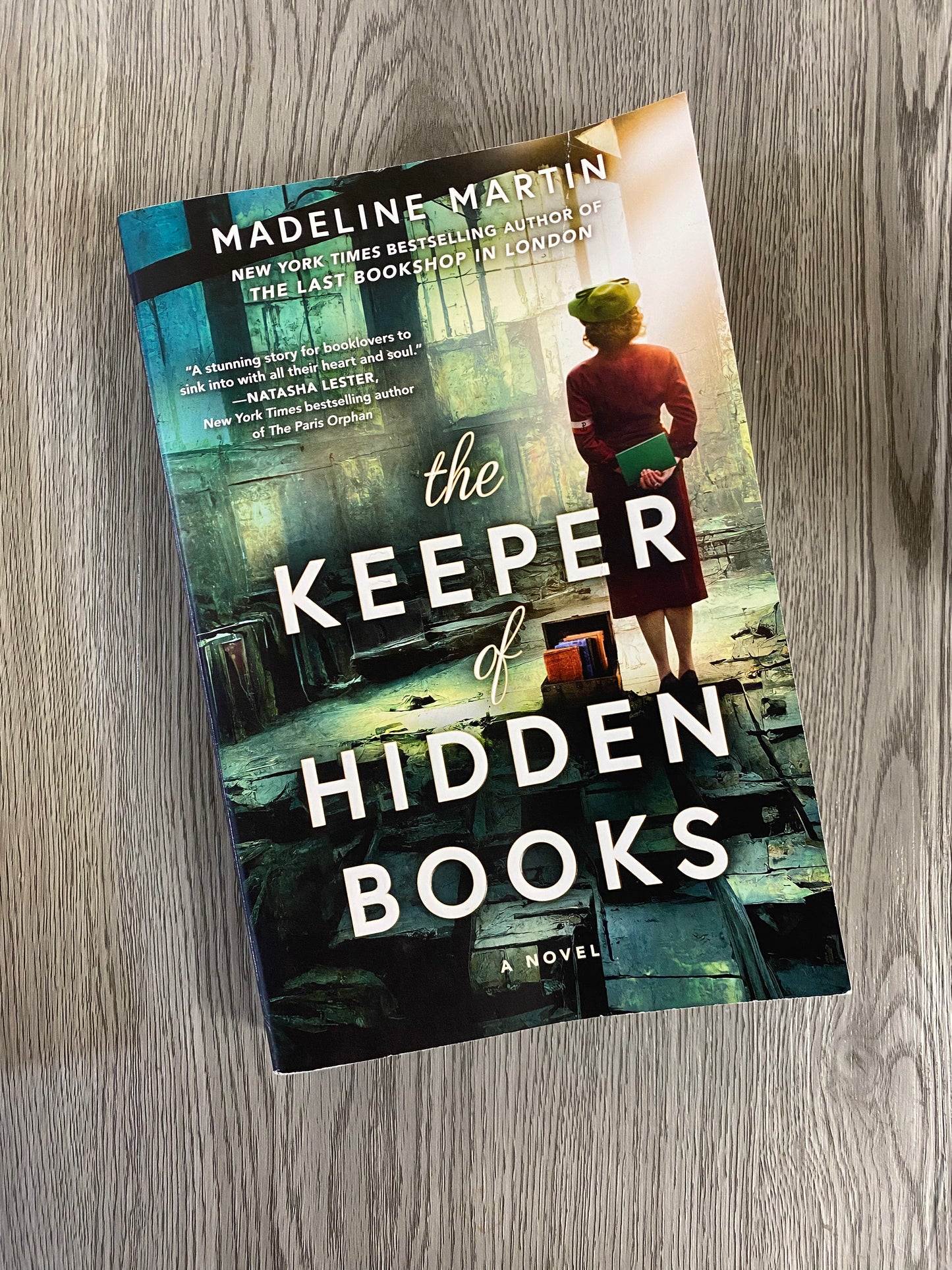The Keeper of Hidden Books by Madeline Martin-Used