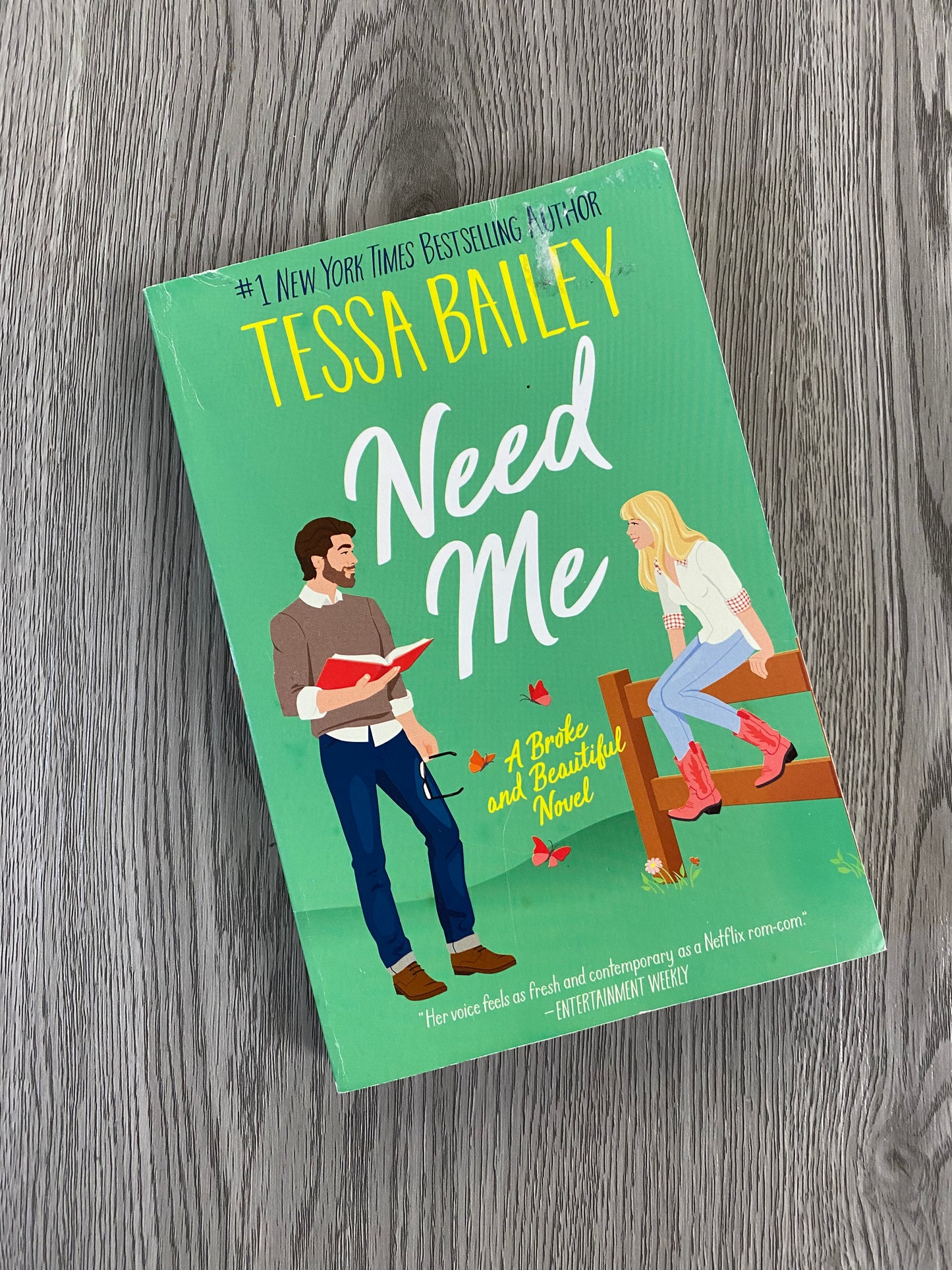 Need Me ( Broke and Beautiful #2) by Tessa Bailey-Used