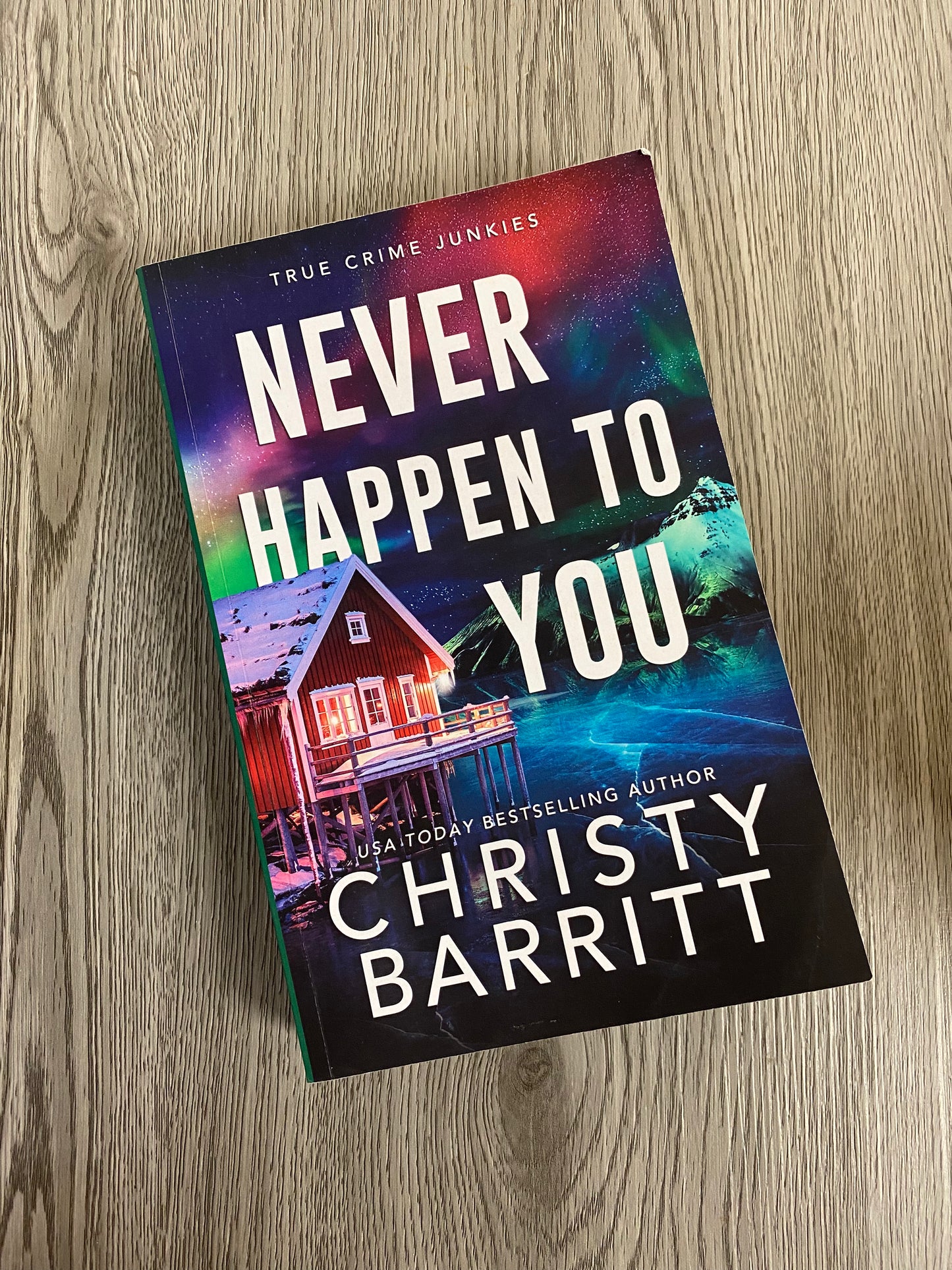 Never Happen To You ( True Crime Junkies #3) by Christy Barritt-Used