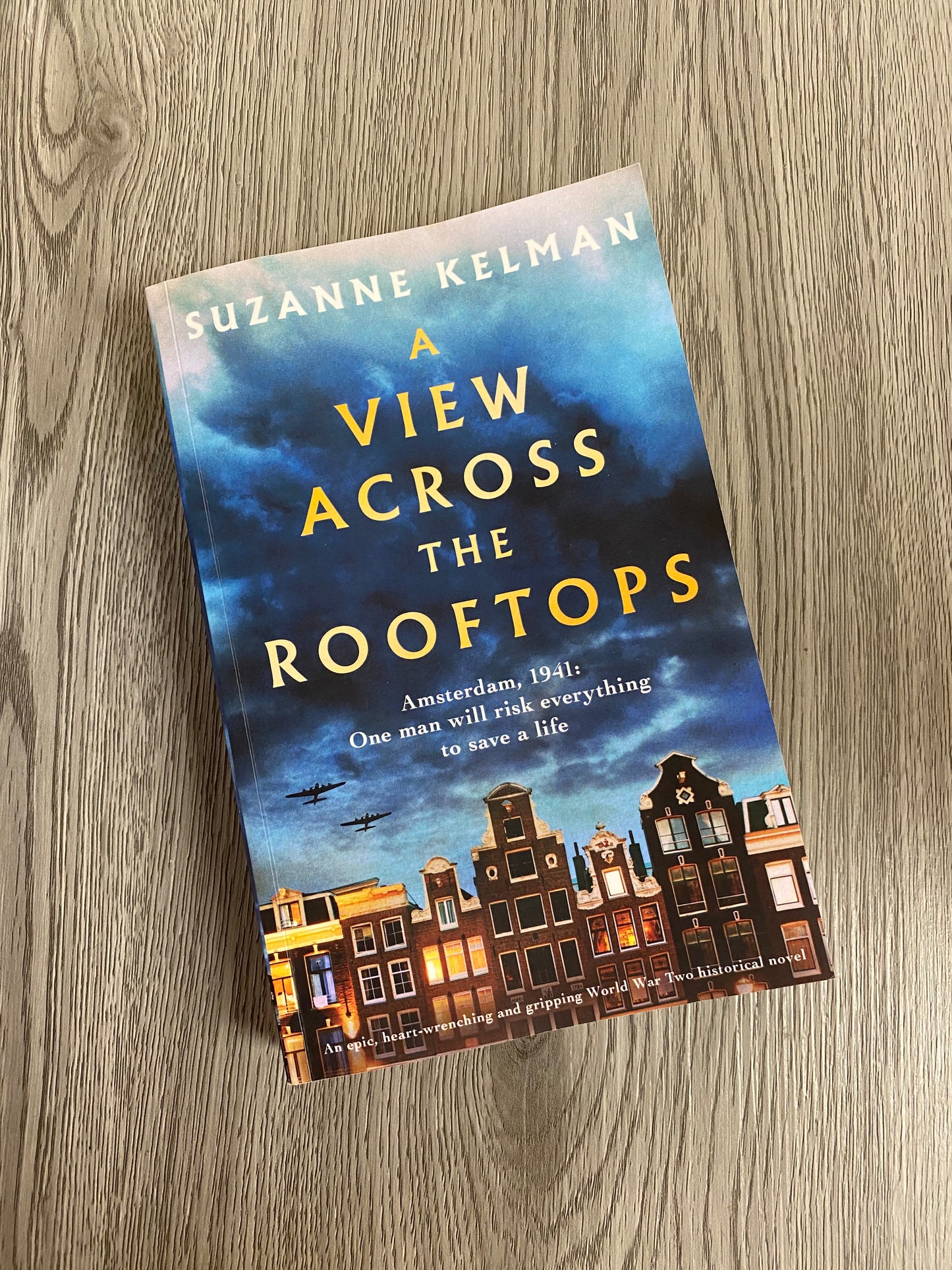 A View Across the Rooftops by Suzanne Kelman-Used