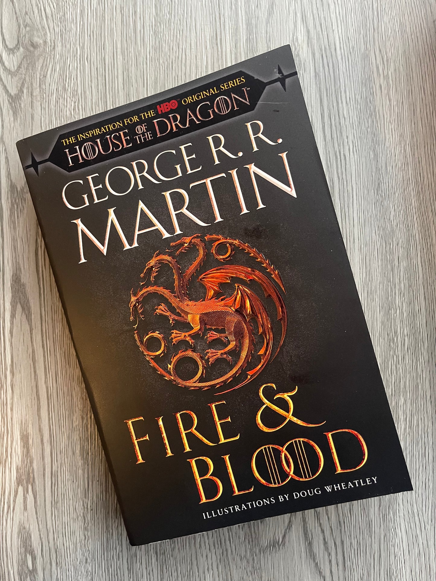 Fire & Blood (A Targaryen History #1) by George R.R. Martin-Used